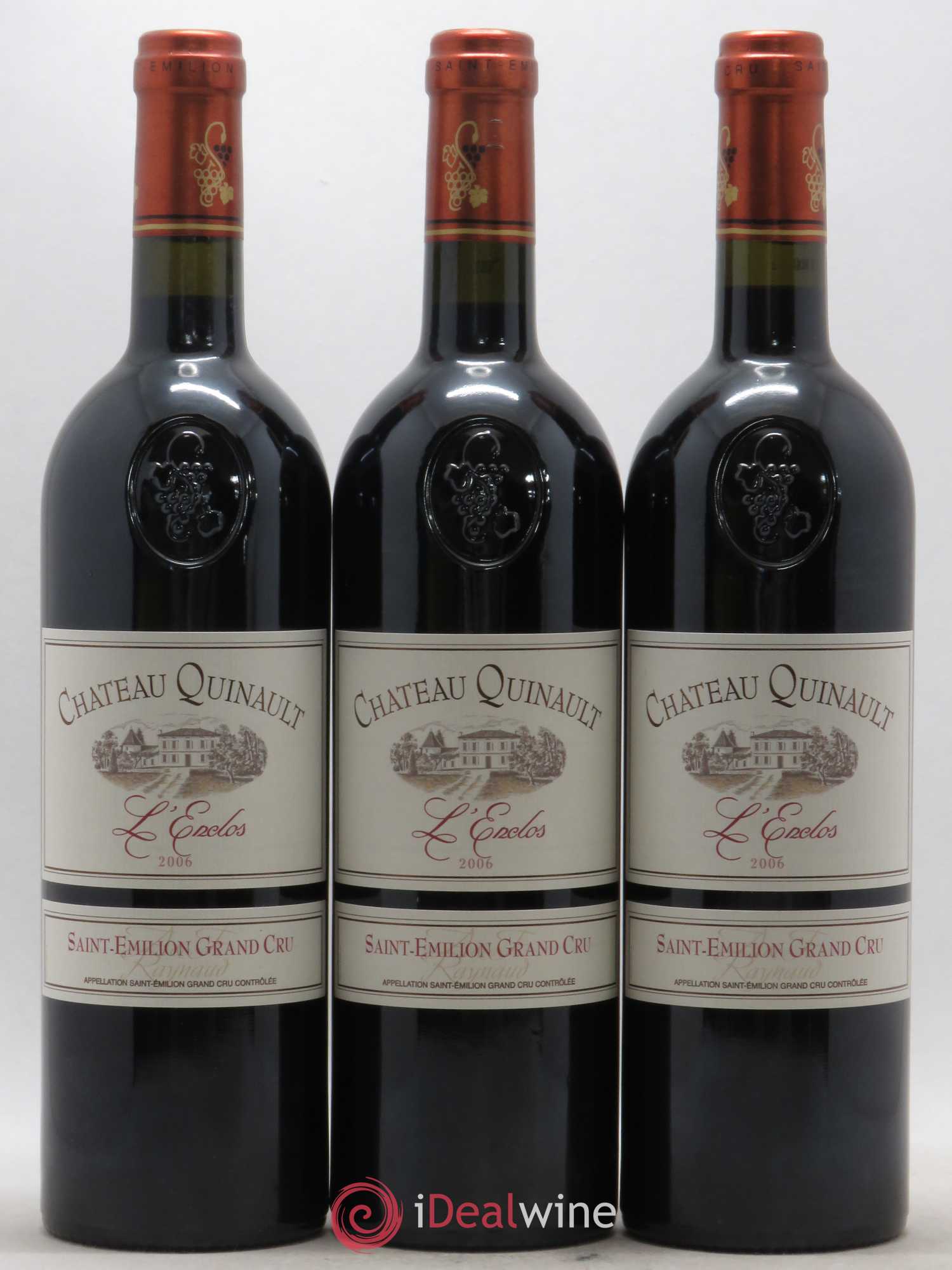 Château Quinault L'Enclos 2006 - Lot de 6 bouteilles - 1
