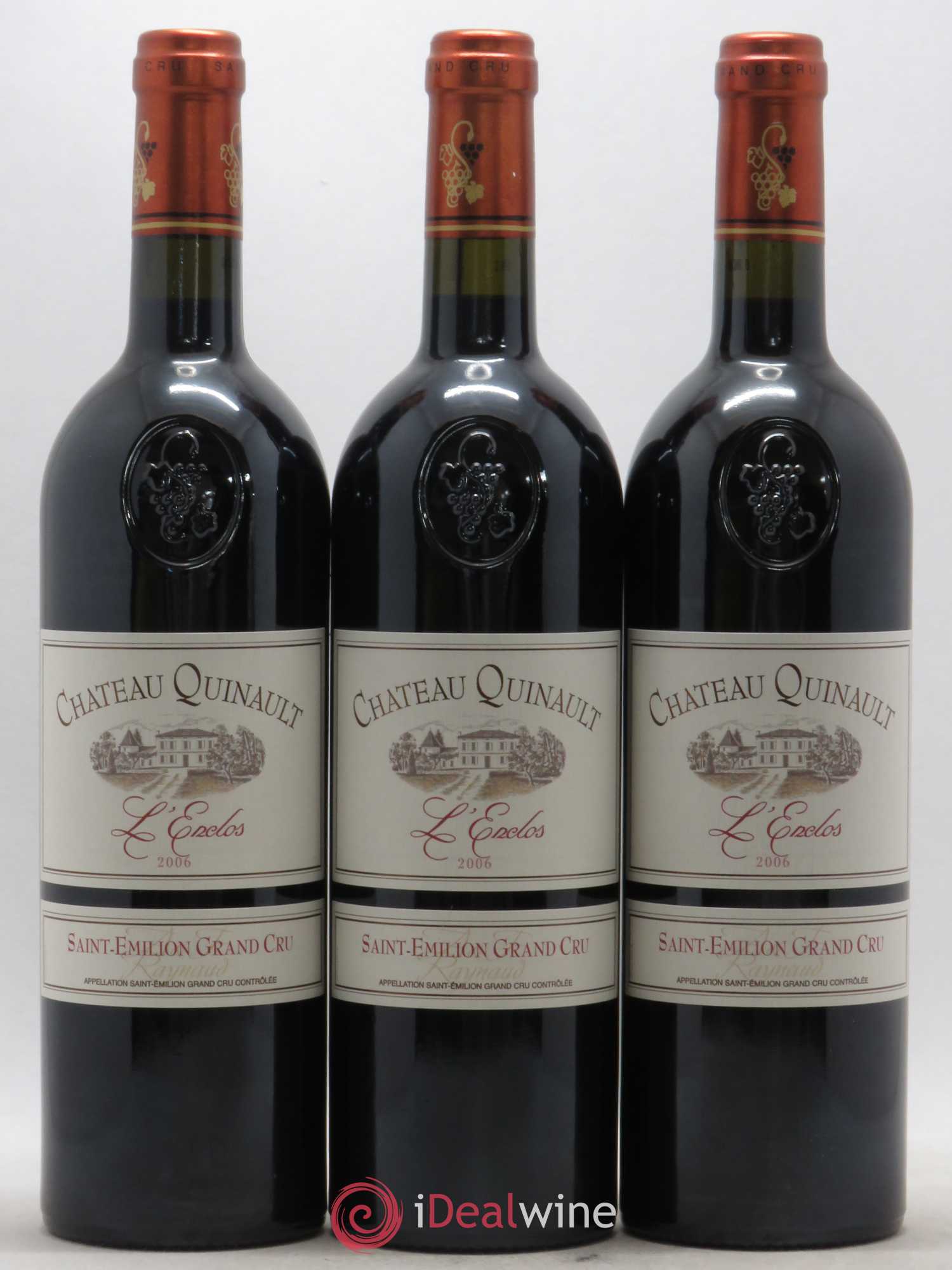 Château Quinault L'Enclos 2006 - Lot de 6 bouteilles - 2