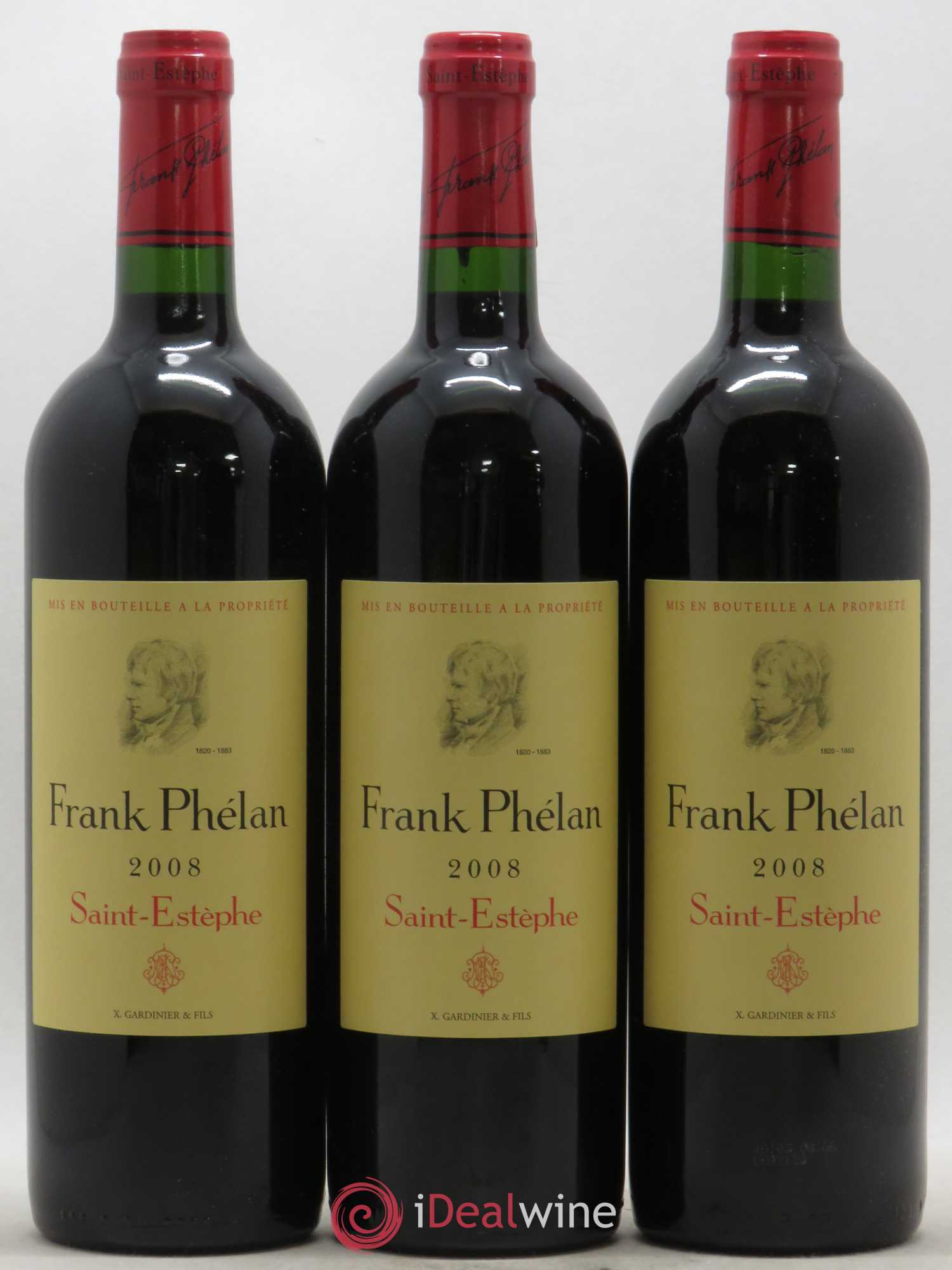 Frank Phélan Second Vin 2008 - Lot de 6 bouteilles - 2