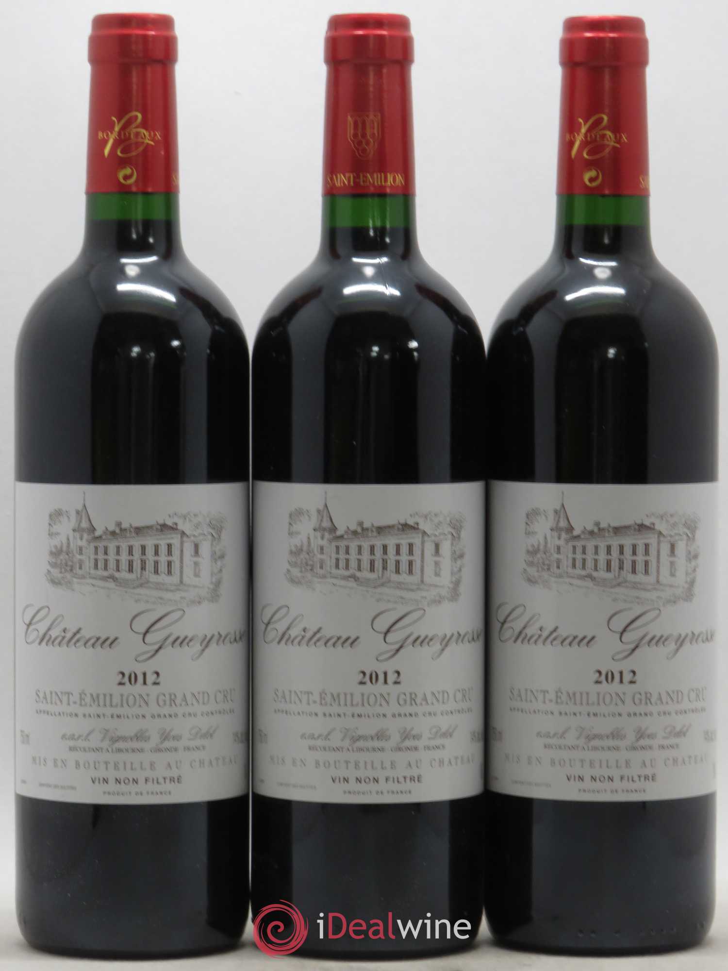 Saint-Émilion Grand Cru 2012 - Posten von 6 Flaschen - 2