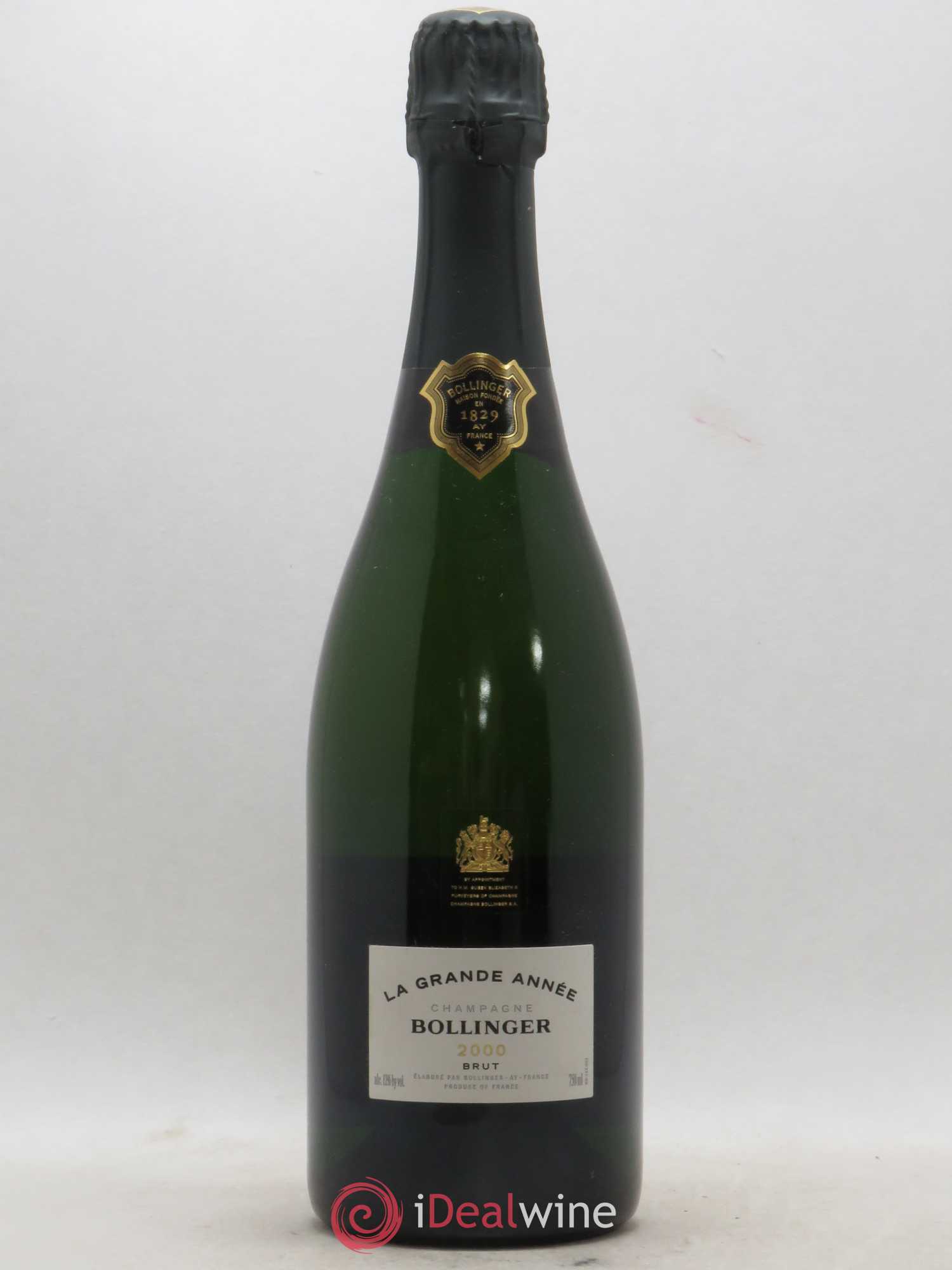 La Grande Année Brut Bollinger 2000 - Lot de 1 bouteille - 0