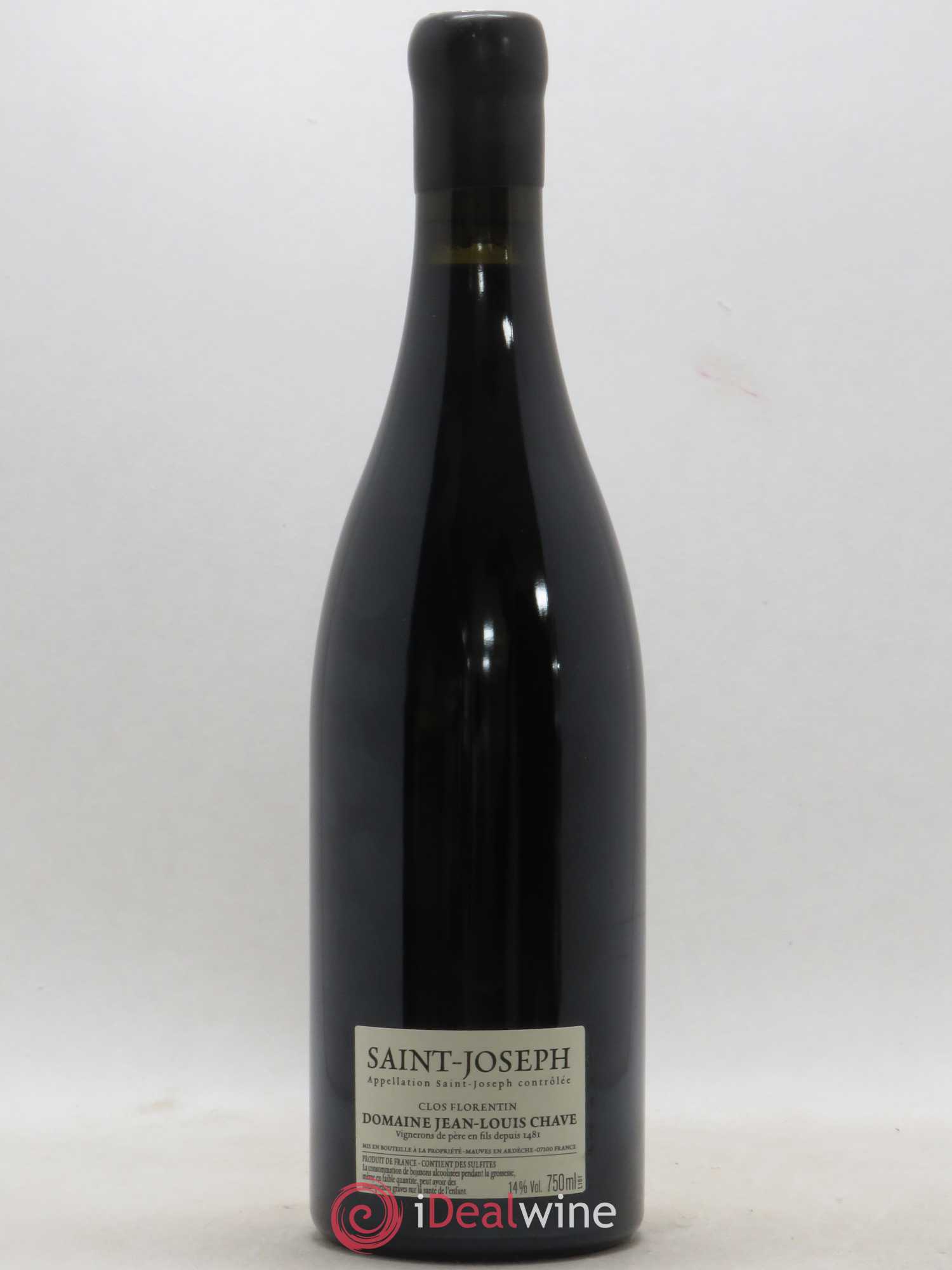 Saint-Joseph Clos Florentin Jean-Louis Chave 2015 - Lot de 1 bouteille - 1