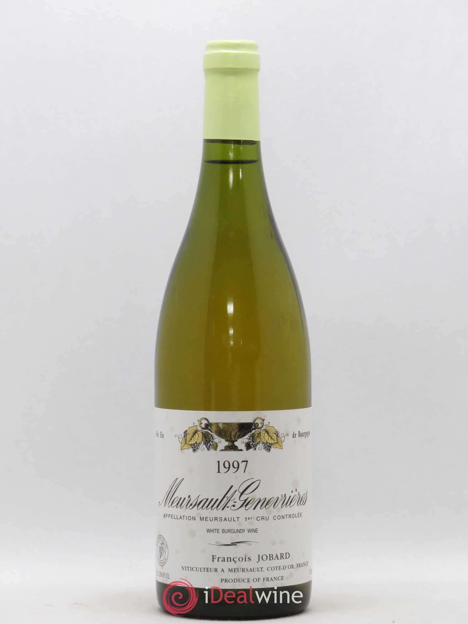 Meursault 1er Cru Genevrières François et Antoine Jobard (Domaine) (sans prix de réserve) 1997 - Lot de 1 bouteille - 0