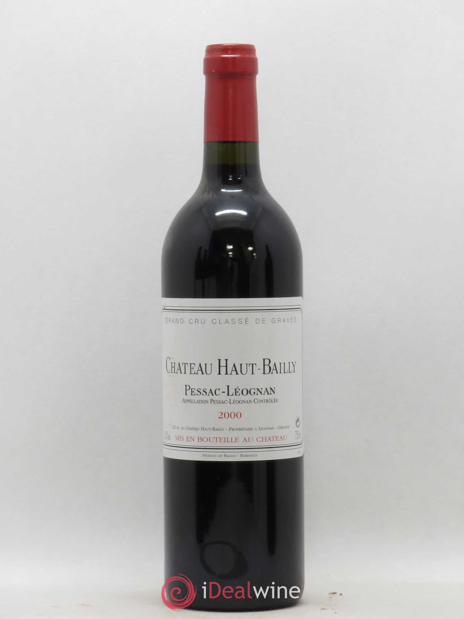 Château Haut-Bailly Cru Classé de Graves (sans prix de réserve) 2000 - Lot de 1 bouteille - 0