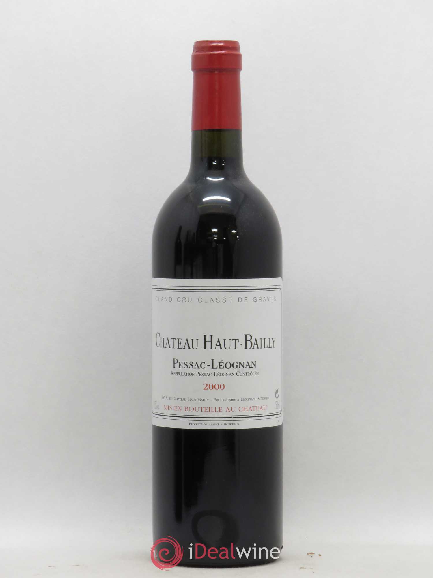 Château Haut-Bailly Cru Classé de Graves (sans prix de réserve) 2000 - Lot de 1 bouteille - 0