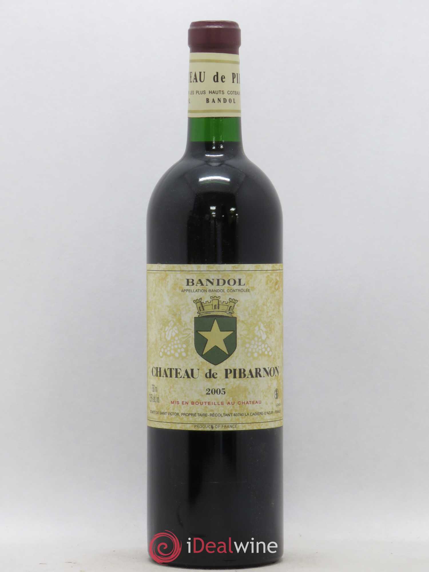 Bandol Château de Pibarnon Comte de Saint-Victor (sans prix de réserve) 2005 - Lot de 1 bouteille - 0
