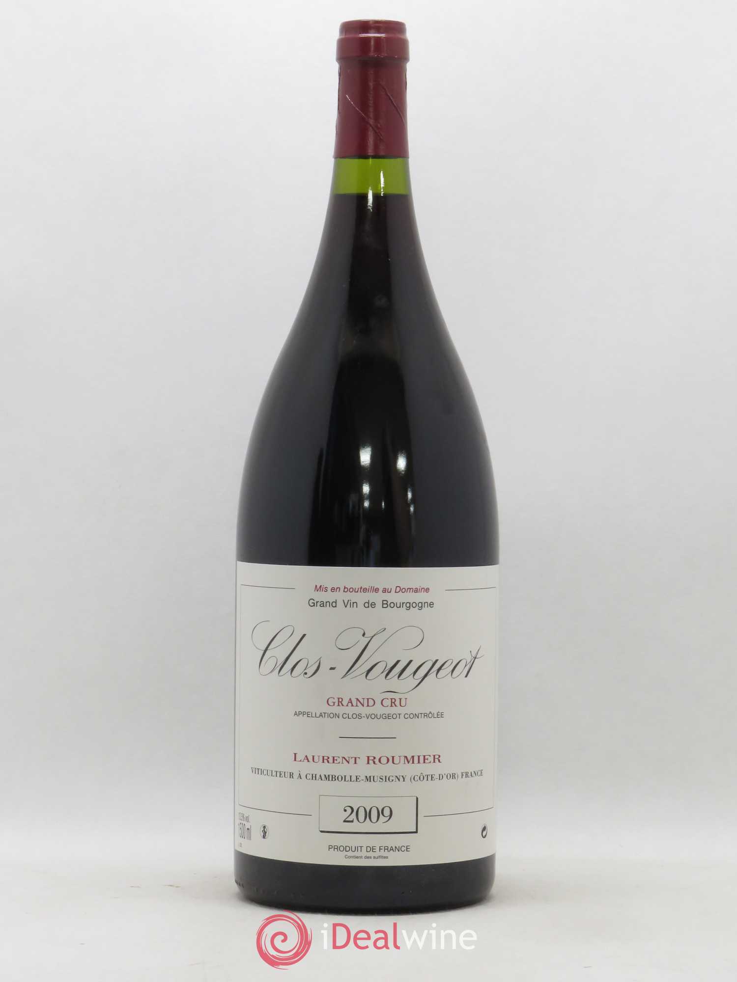 Clos de Vougeot Grand Cru Laurent Roumier (sans prix de réserve) 2009 - Lot de 1 magnum - 0