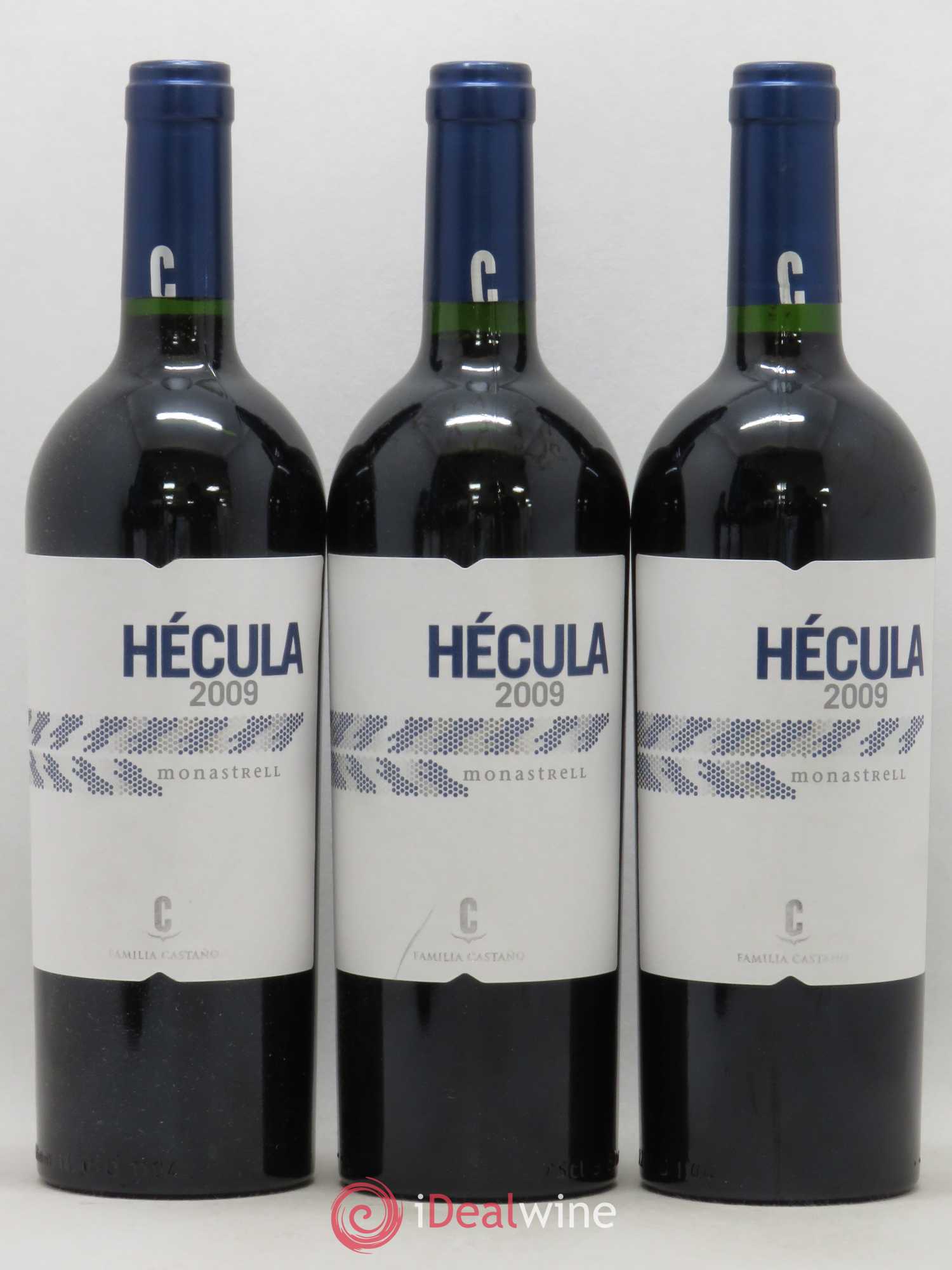 Yecla Monastrel Hecula Bodega Castano (sans prix de réserve) 2009 - Posten von 6 Flaschen - 2