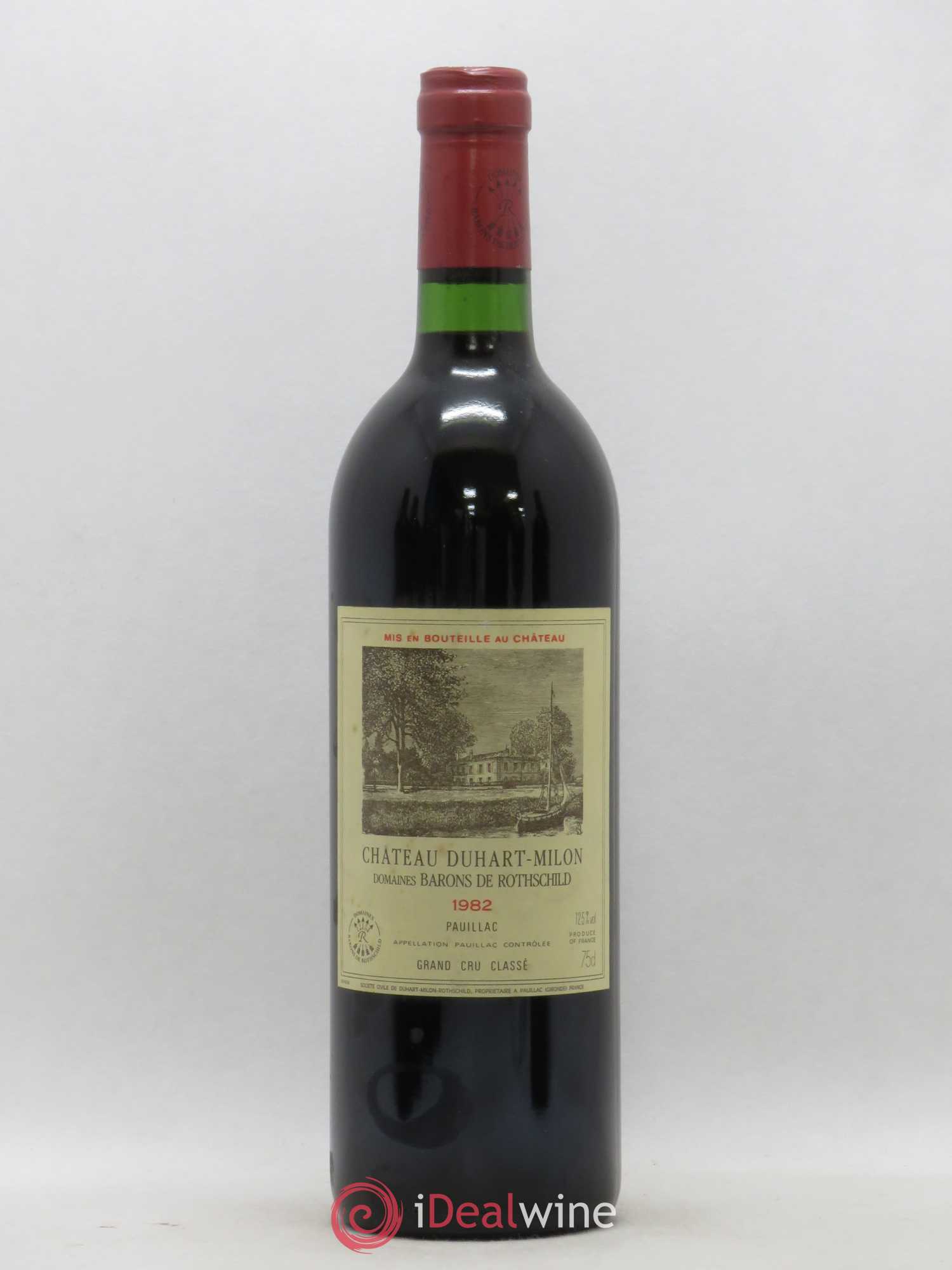 Château Duhart-Milon 4ème Grand Cru Classé (sans prix de réserve) 1982 - Lot de 1 bouteille - 0