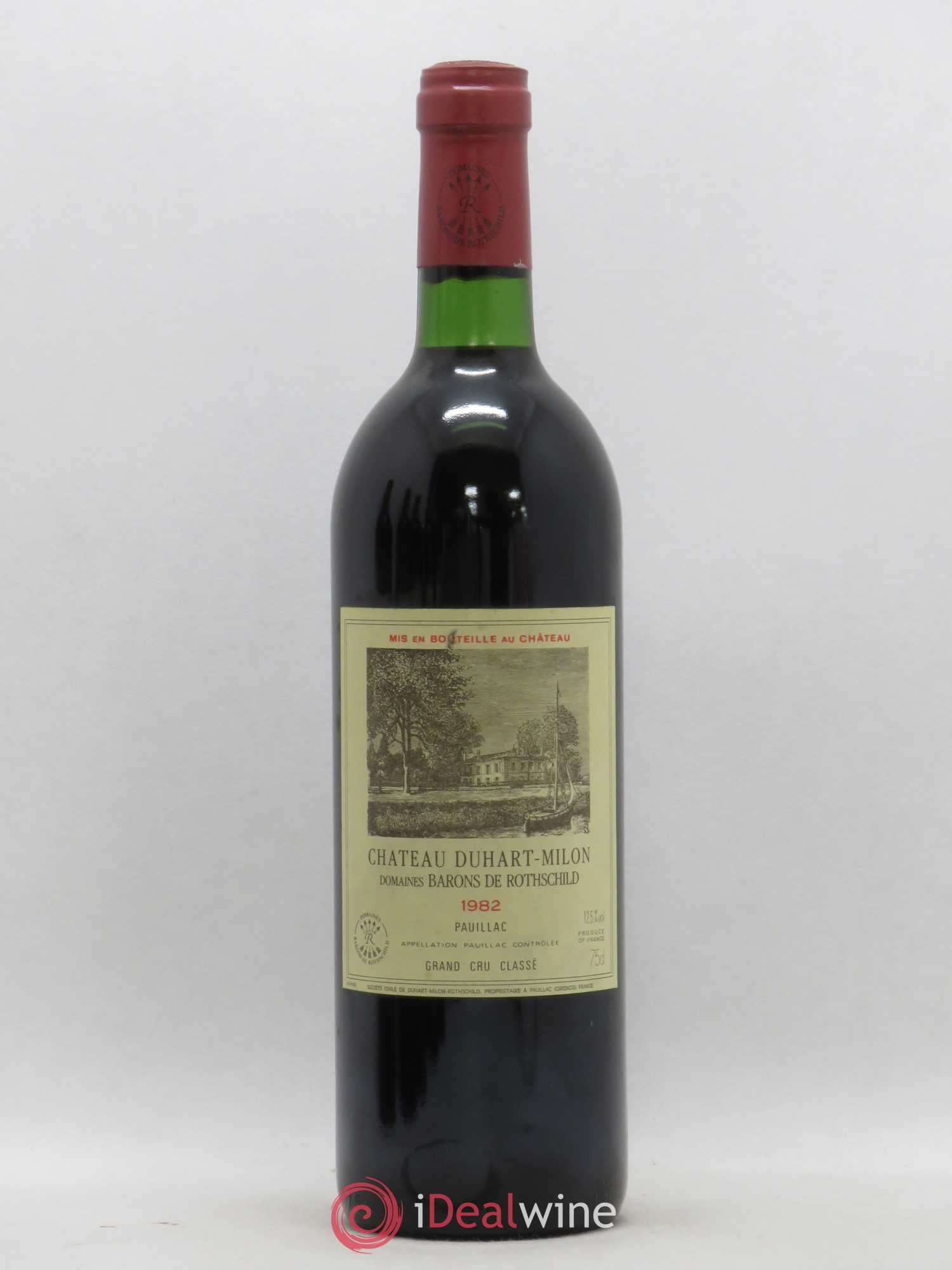Château Duhart-Milon 4ème Grand Cru Classé (sans prix de réserve) 1982 - Lot de 1 bouteille - 0