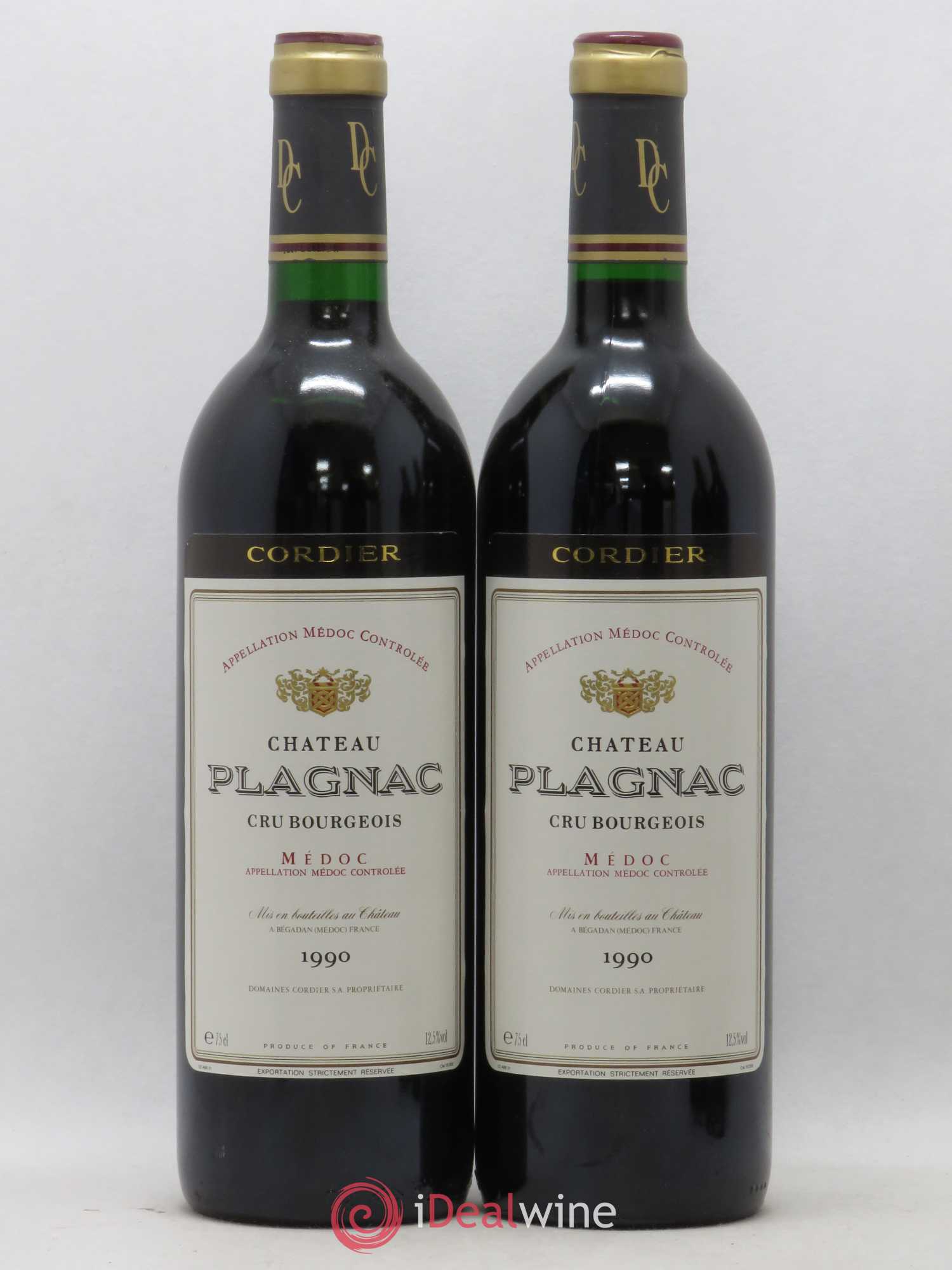 Médoc Château Blagnac (sans prix de réserve) 1990 - Posten von 2 Flaschen - 0