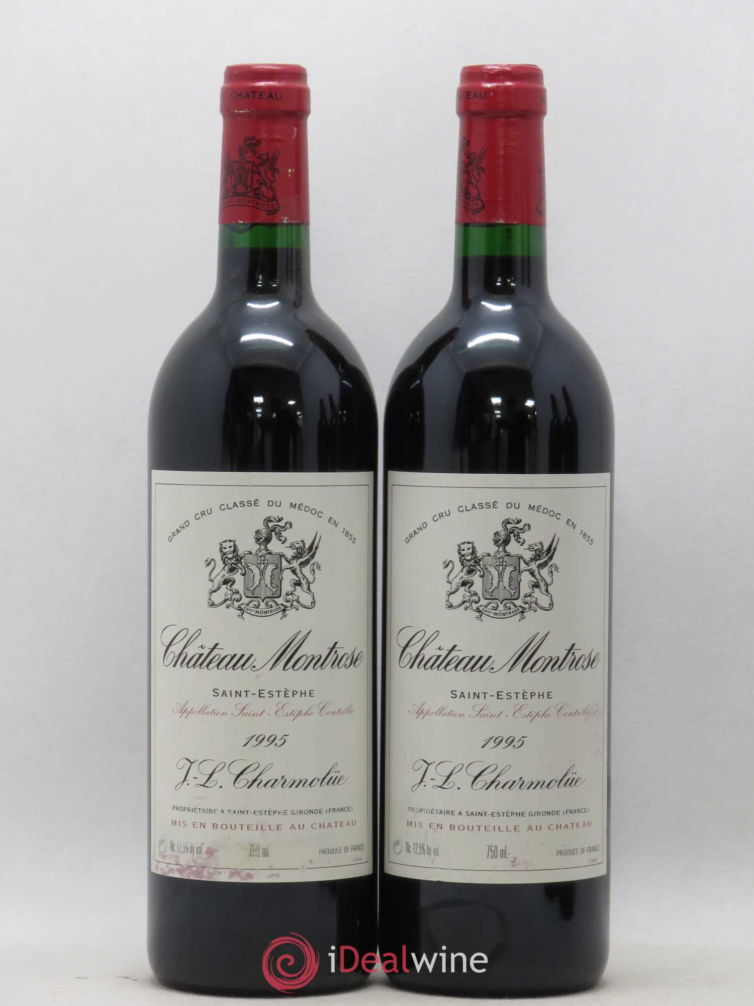 Château Montrose 2ème Grand Cru Classé (senza prezzo di riserva) 1995 - Lotto di 2 bottiglie - 0