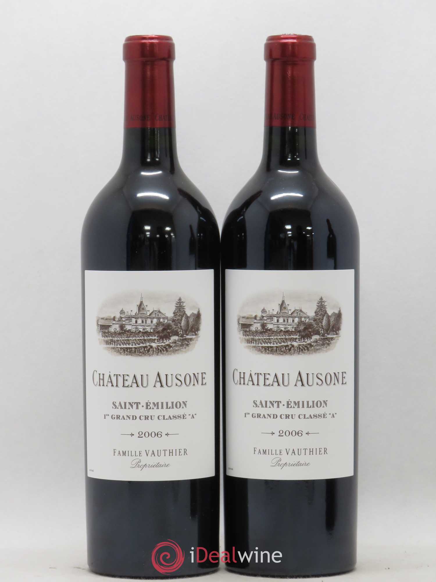 Château Ausone 1er Grand Cru Classé A 2006 - Lot de 2 bouteilles - 0