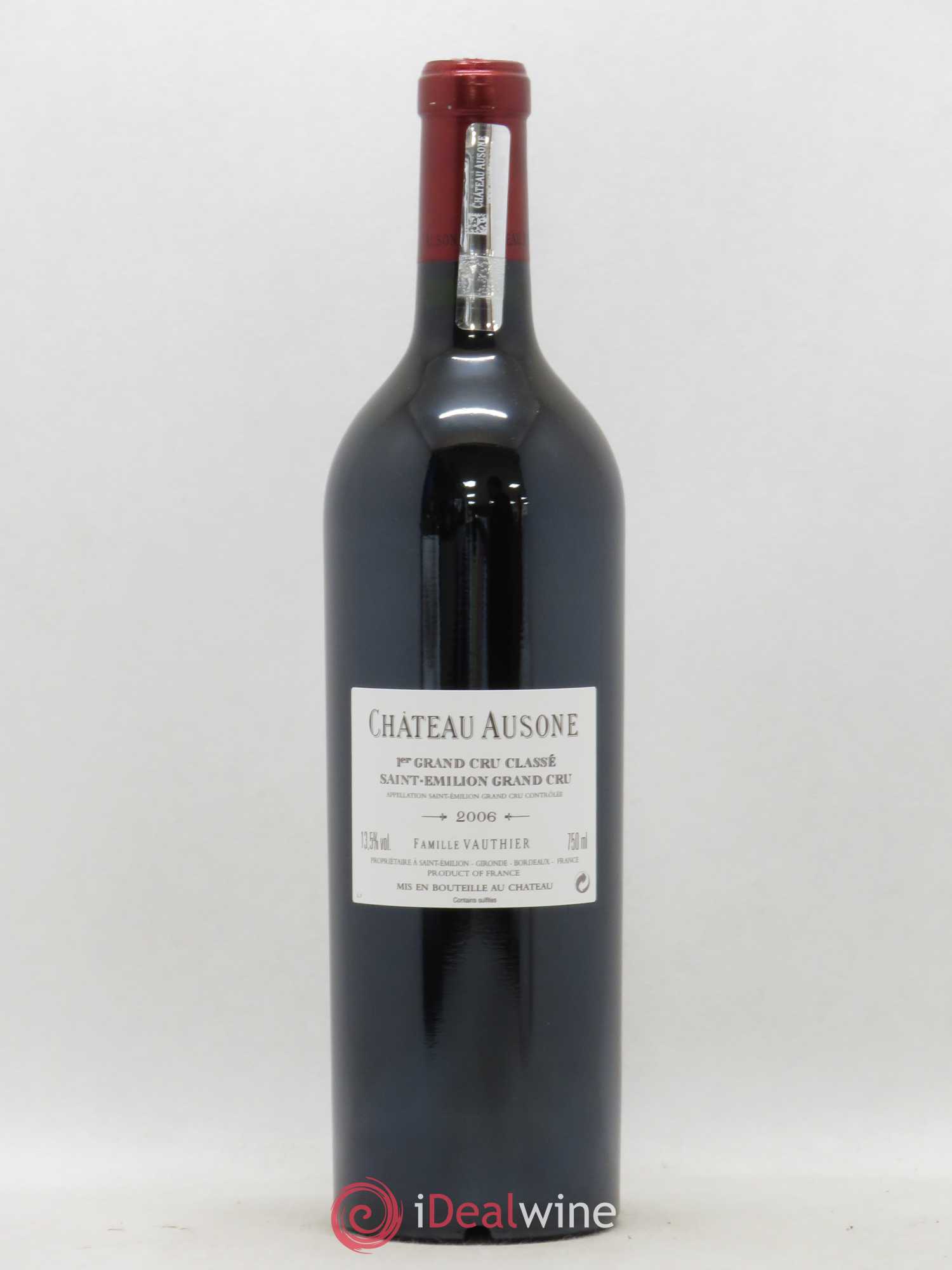 Château Ausone 1er Grand Cru Classé A 2006 - Lot de 1 bouteille - 1
