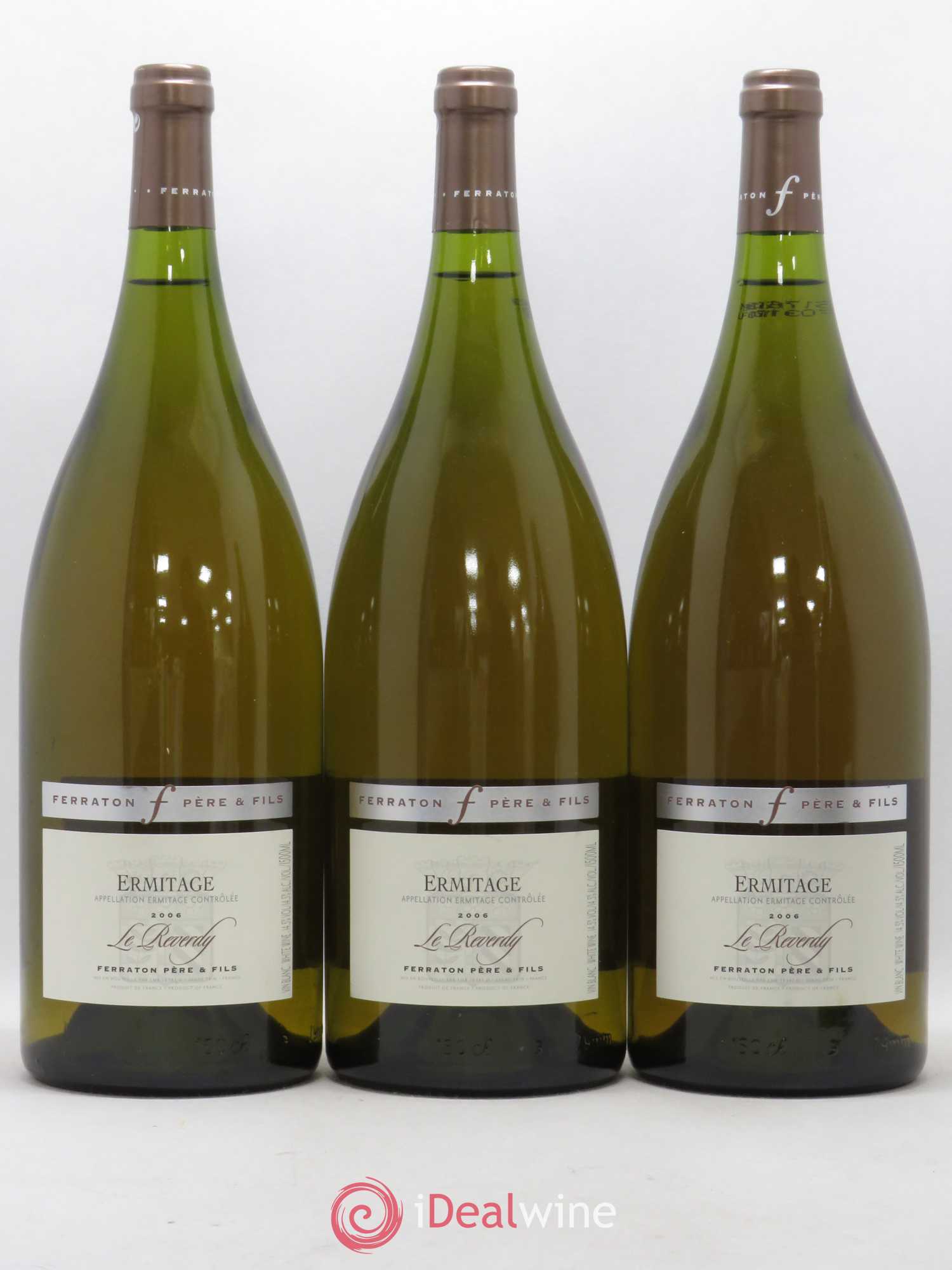 Hermitage Le Reverdy Ferraton Père et Fils (sans prix de réserve) 2006 - Posten von 3 Magnum - 0
