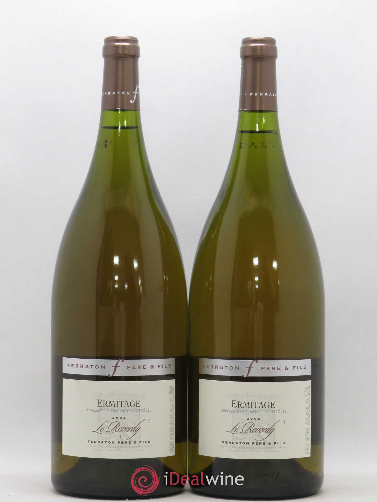 Hermitage Le Reverdy Ferraton Père et Fils (sans prix de réserve) 2006 - Posten von 2 Magnum - 0