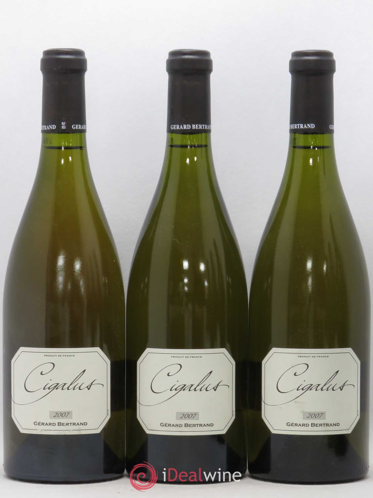 Pays d'Oc Cigalus Gérard Bertrand (sans prix de réserve) 2007 - Posten von 3 Flaschen - 0