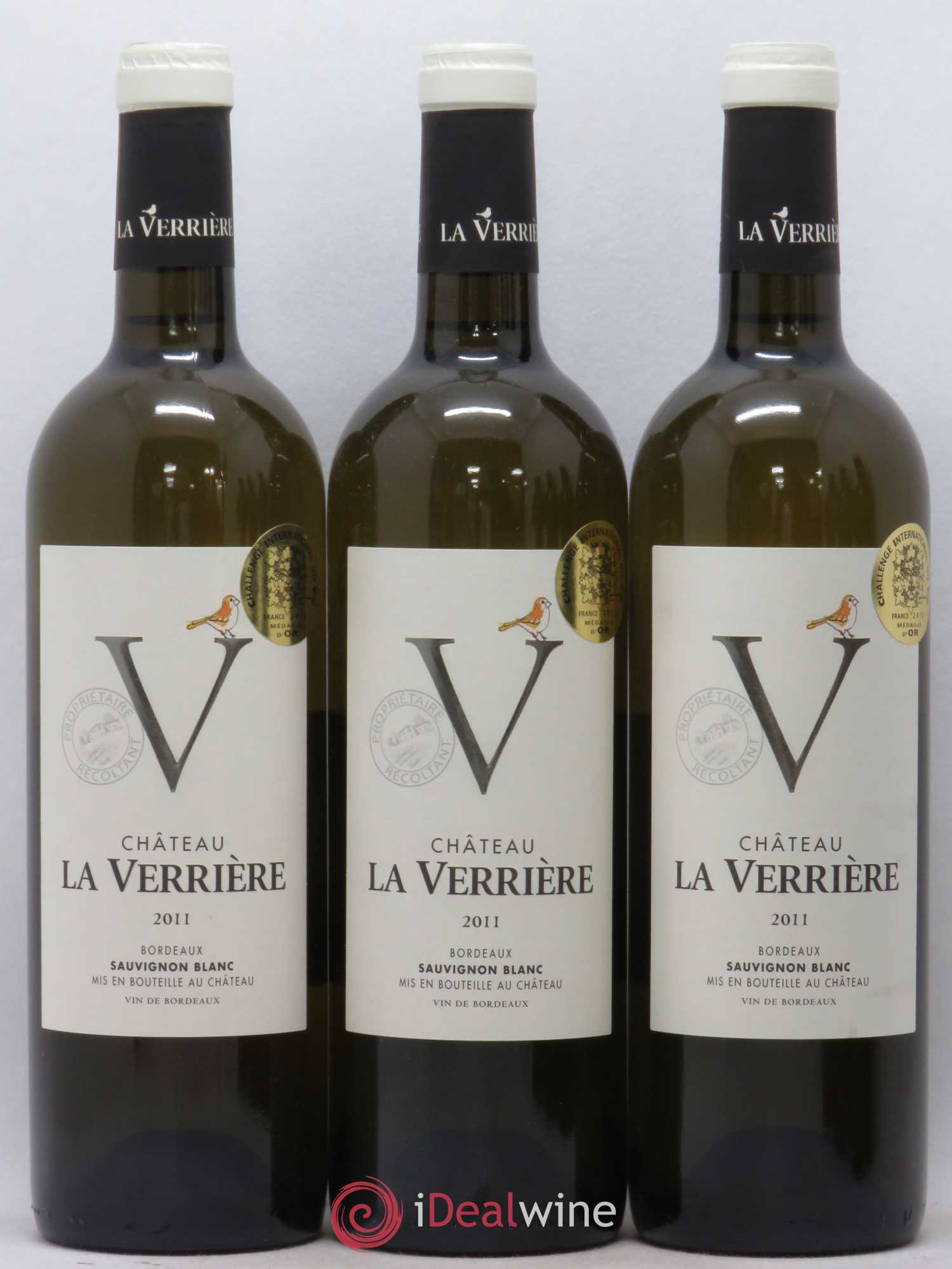 Bordeaux Château La Verriere (sans prix de réserve) 2011 - Posten von 6 Flaschen - 1