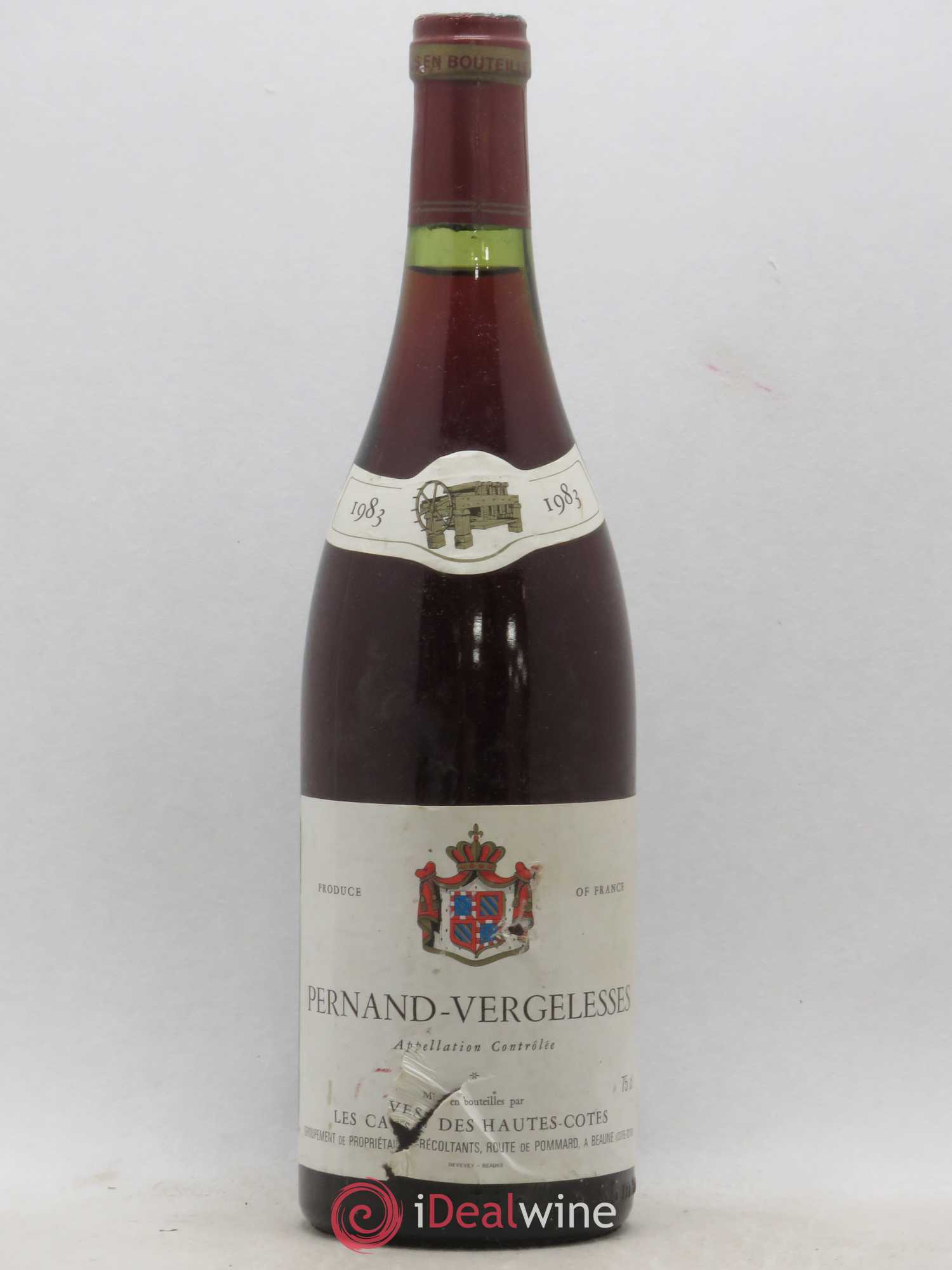 Pernand-Vergelesses Les Caves de Hautes Cotes (sans prix de réserve) 1983 - Posten von 1 Flasche - 0