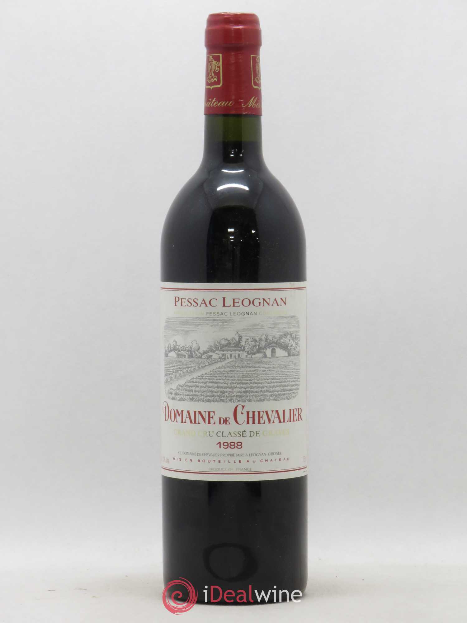 Domaine de Chevalier Cru Classé de Graves (sans prix de réserve) 1988 - Lot de 1 bouteille - 0