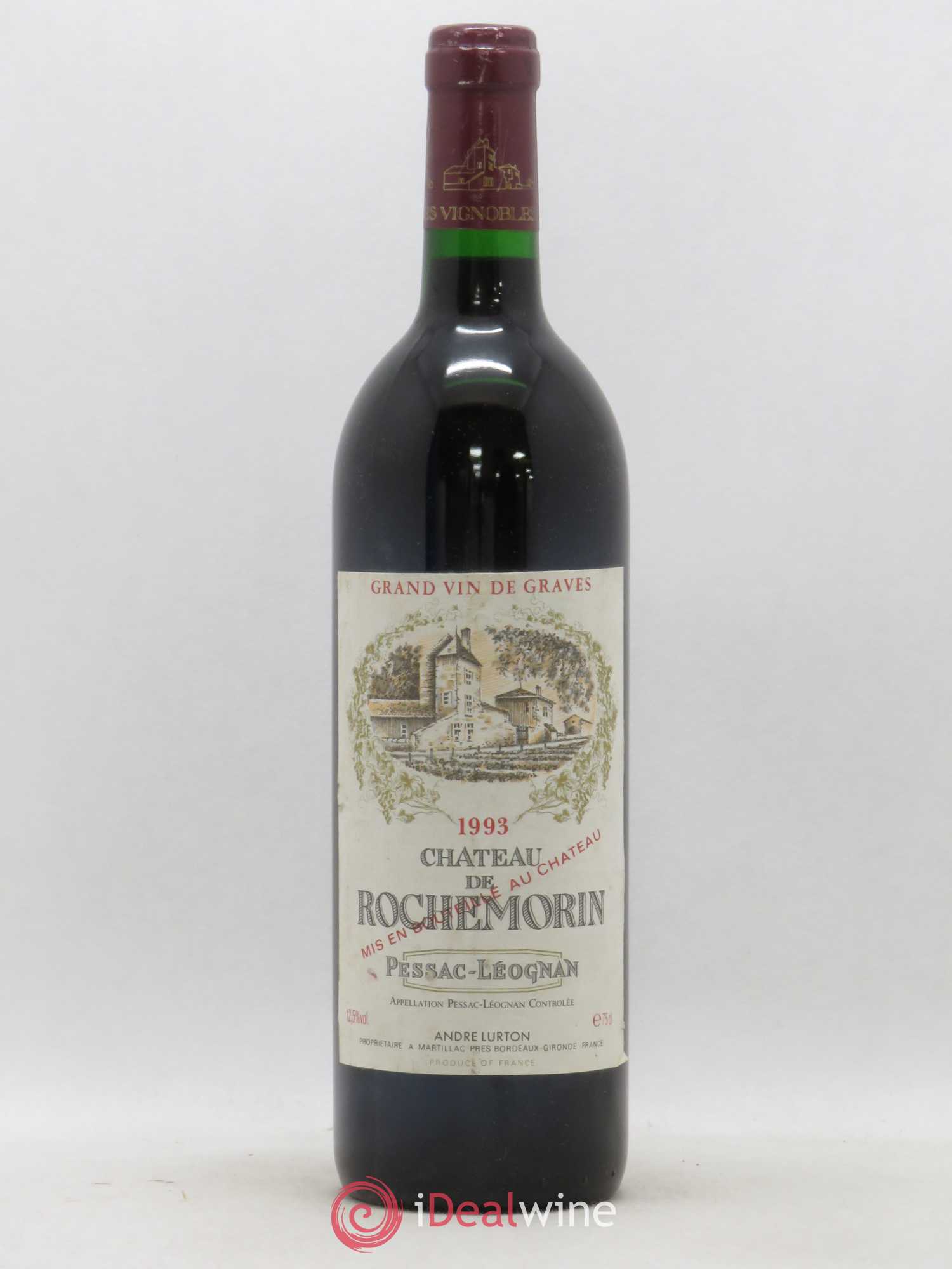 Château de Rochemorin (sans prix de réserve) 1993 - Lot de 1 bouteille - 0