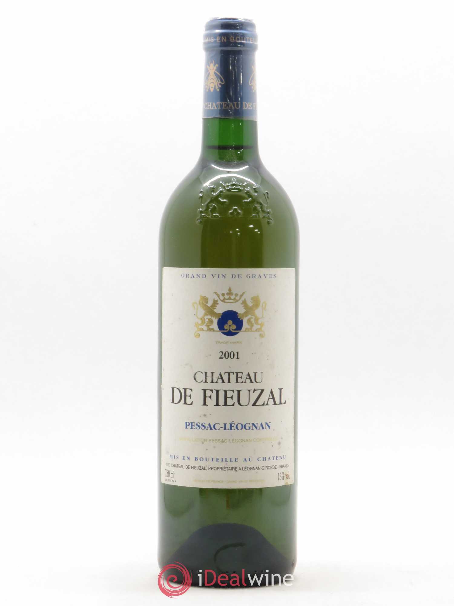 Château de Fieuzal (sans prix de réserve) 2001 - Lot de 1 bouteille - 0