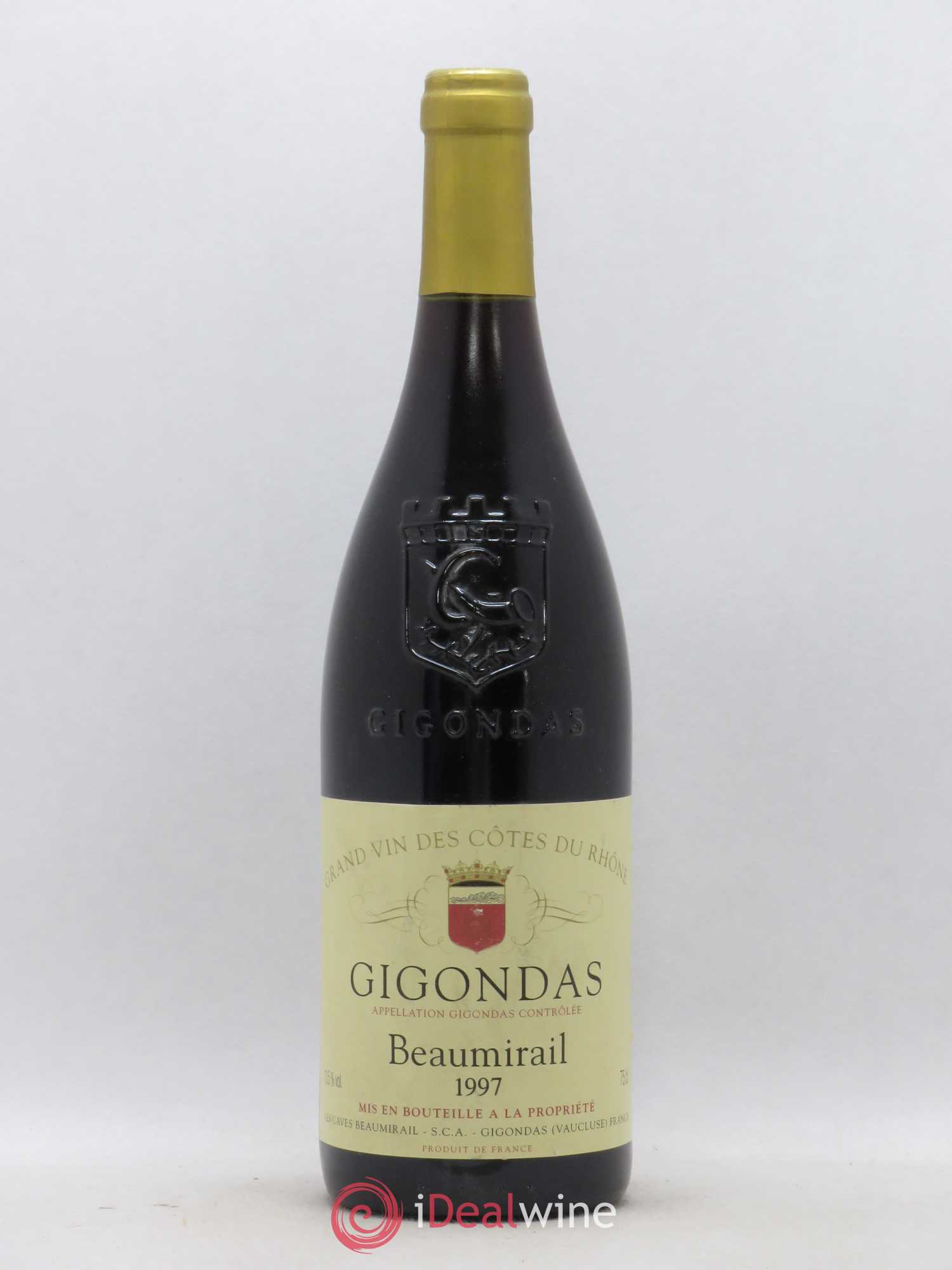 Gigondas Beaumirail (sans prix de réserve) (sans prix de réserve) 1997 - Posten von 1 Flasche - 0