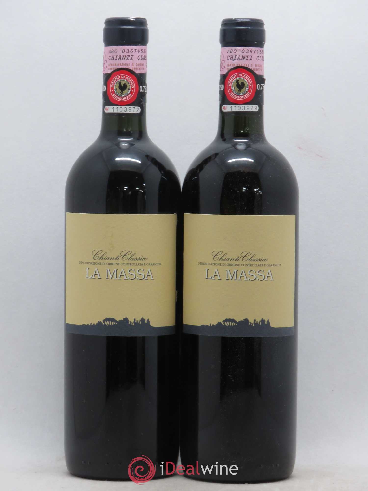 Chianti Classico DOCG La Massa Fattoria (sans prix de réserve) 1998 - Posten von 2 Flaschen - 0