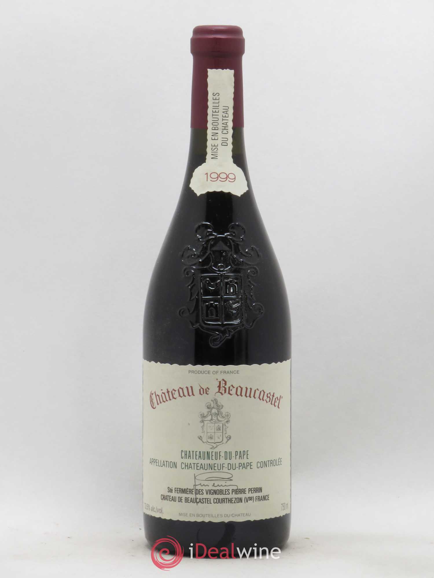 Châteauneuf-du-Pape Château de Beaucastel Famille Perrin (sans prix de réserve) 1999 - Lot de 1 bouteille - 0
