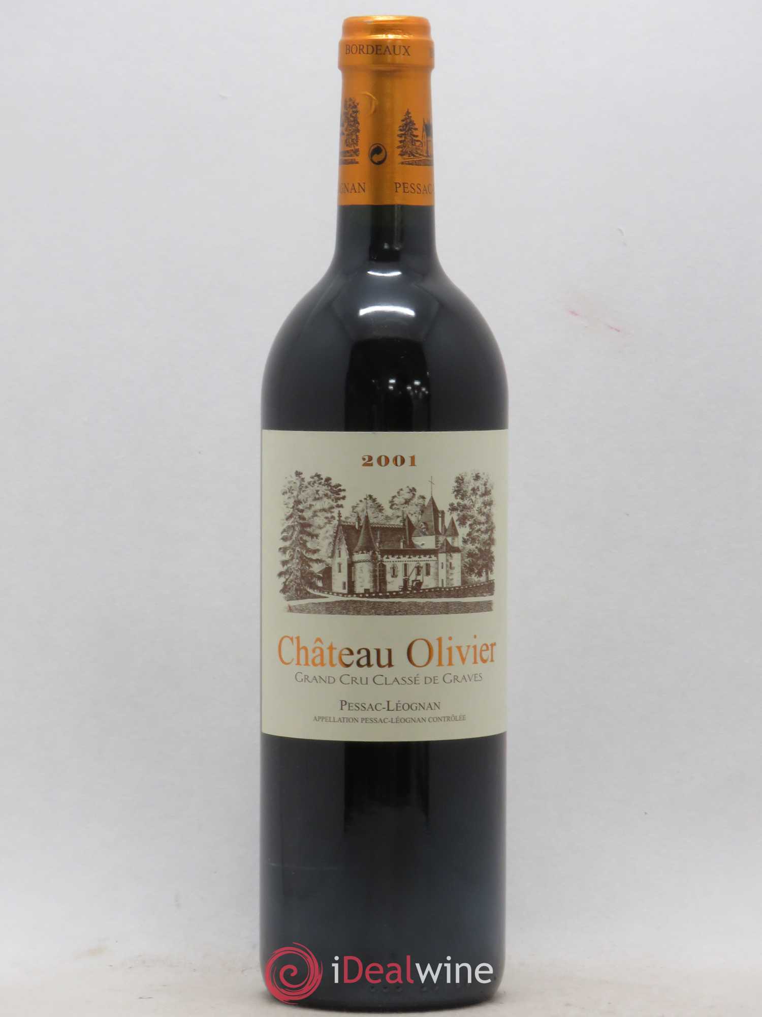 Château Olivier Cru Classé de Graves (sans prix de réserve) 2001 - Lot de 1 bouteille - 0