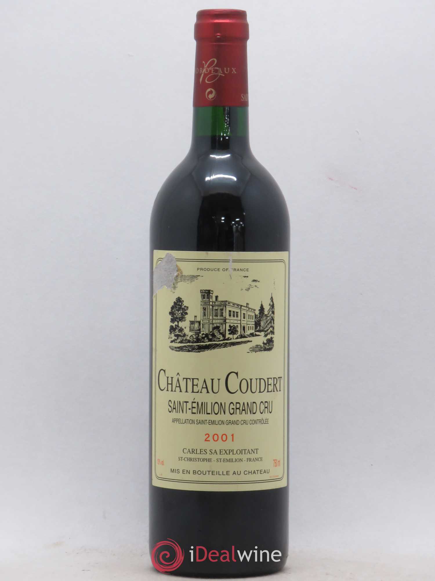 Saint-Émilion Château Coudert (sans prix de réserve) 2001 - Posten von 1 Flasche - 0