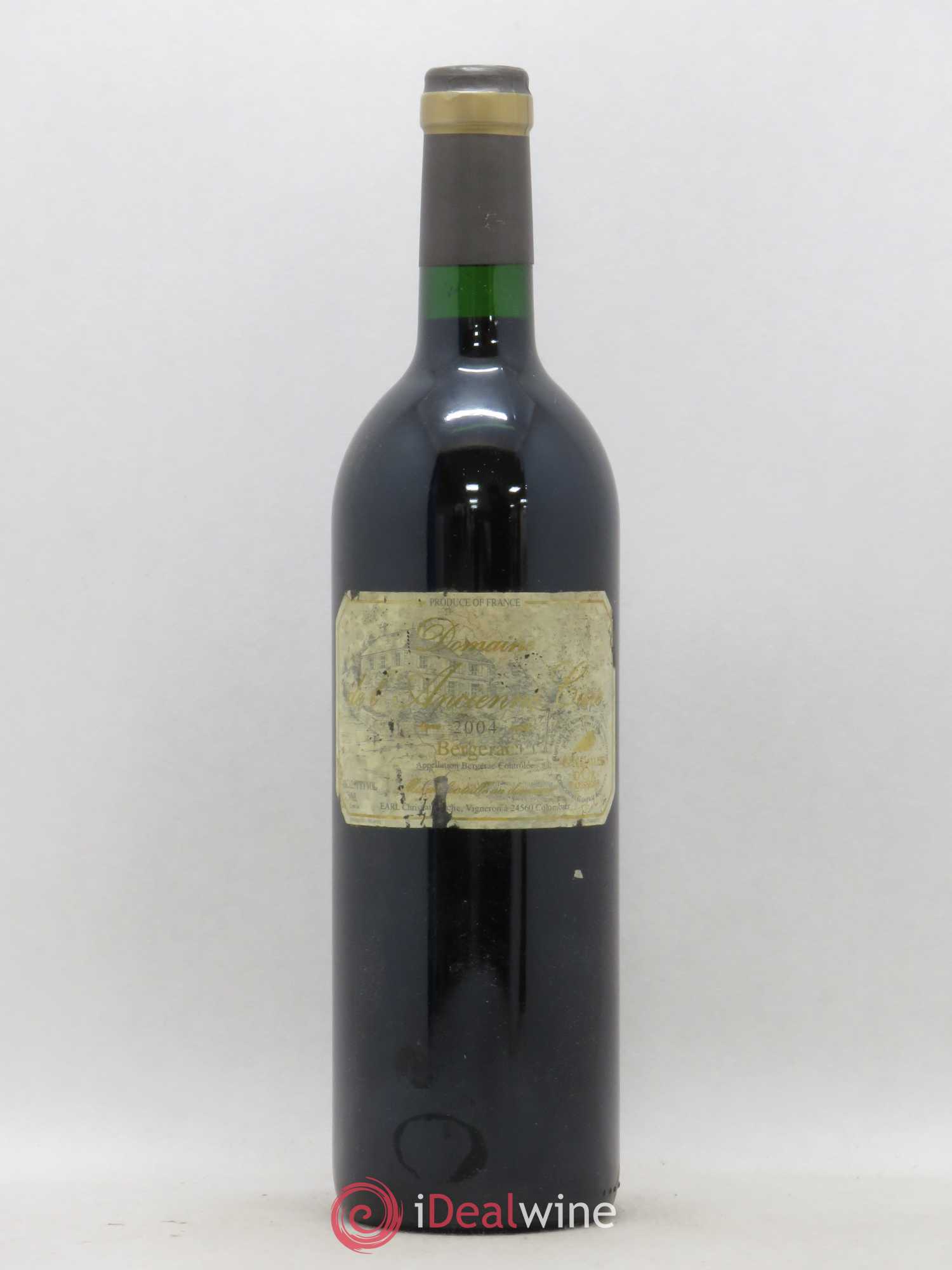 Bergerac Domaine de l'Ancienne Cure (sans prix de réserve) (sans prix de réserve) 2004 - Lot de 1 bouteille - 0