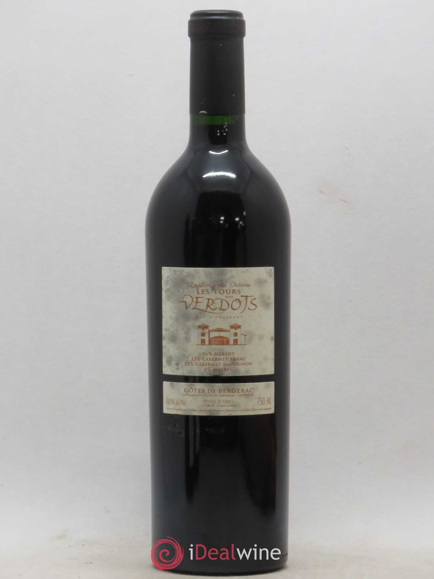 Bergerac Les Verdots Château Tour des Verdots (sans prix de réserve) 2005 - Posten von 1 Flasche - 1