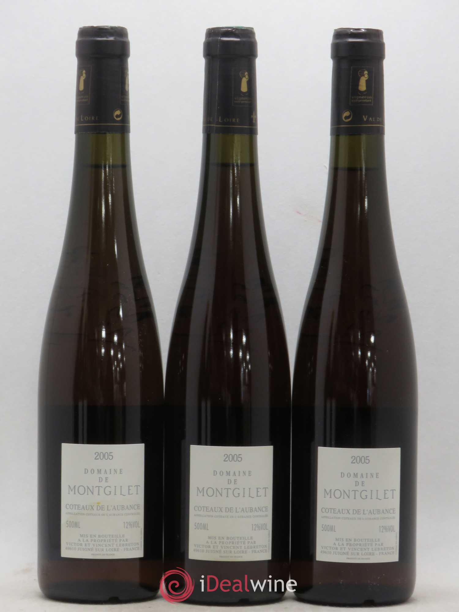 Coteaux de l'Aubance Montgilet (Domaine de) 2005 - Lotto di 3 bottiglie - 1