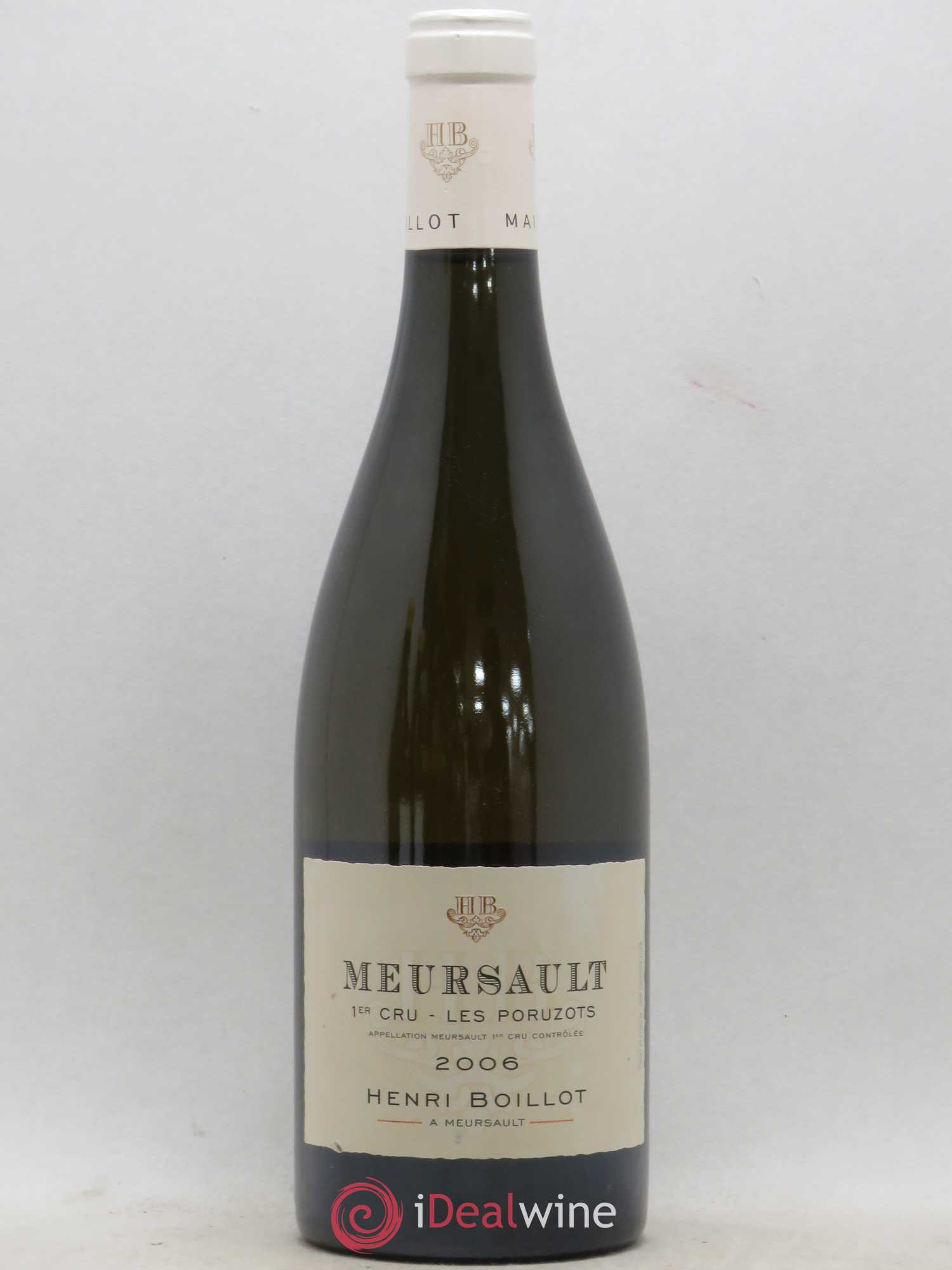 Meursault 1er Cru Poruzots Henri Boillot (Domaine) (sans prix de réserve) 2006 - Lot de 1 bouteille - 0