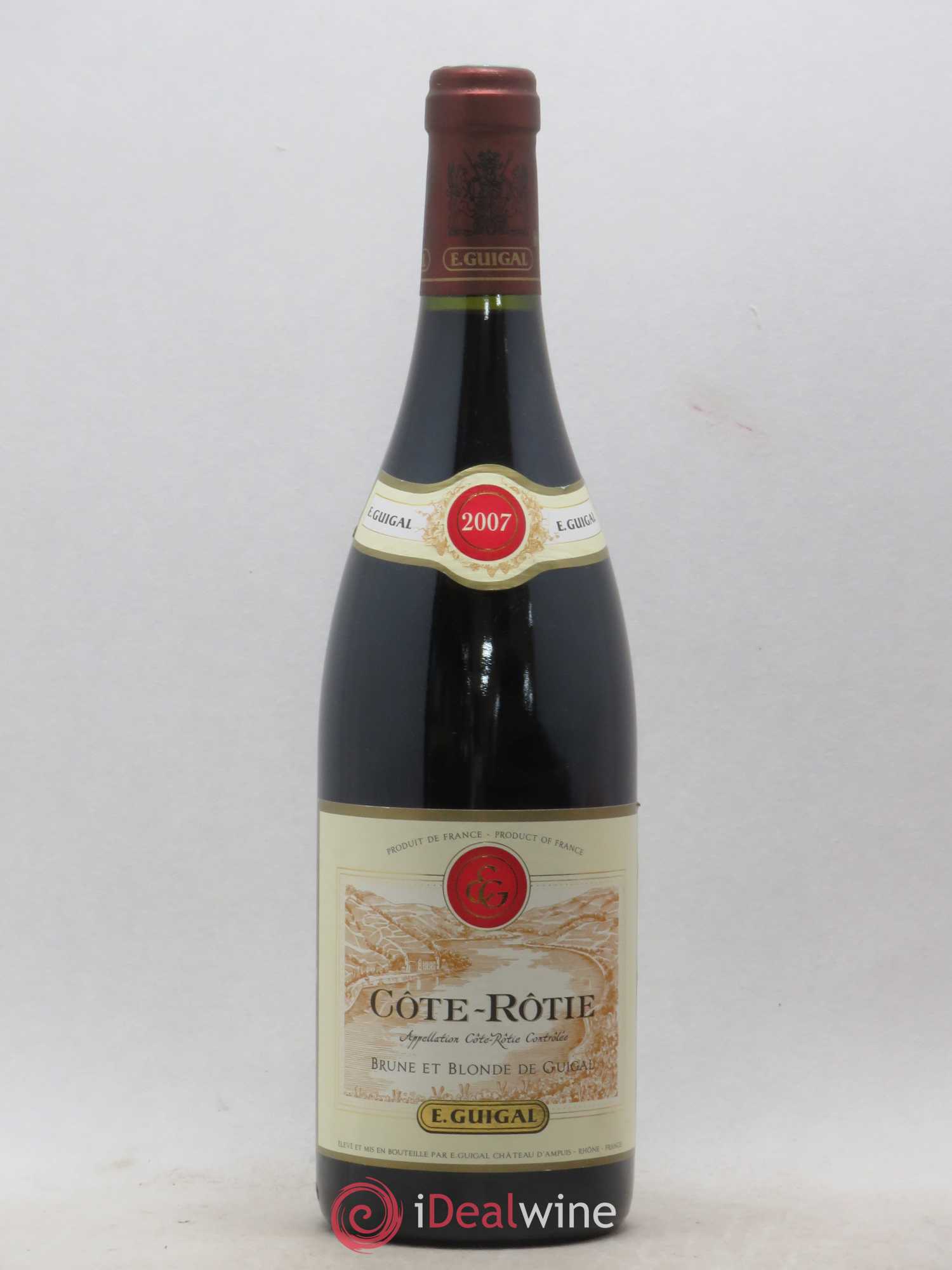 Côte-Rôtie Côtes Brune et Blonde Guigal (sans prix de réserve) 2007 - Lot de 1 bouteille - 0