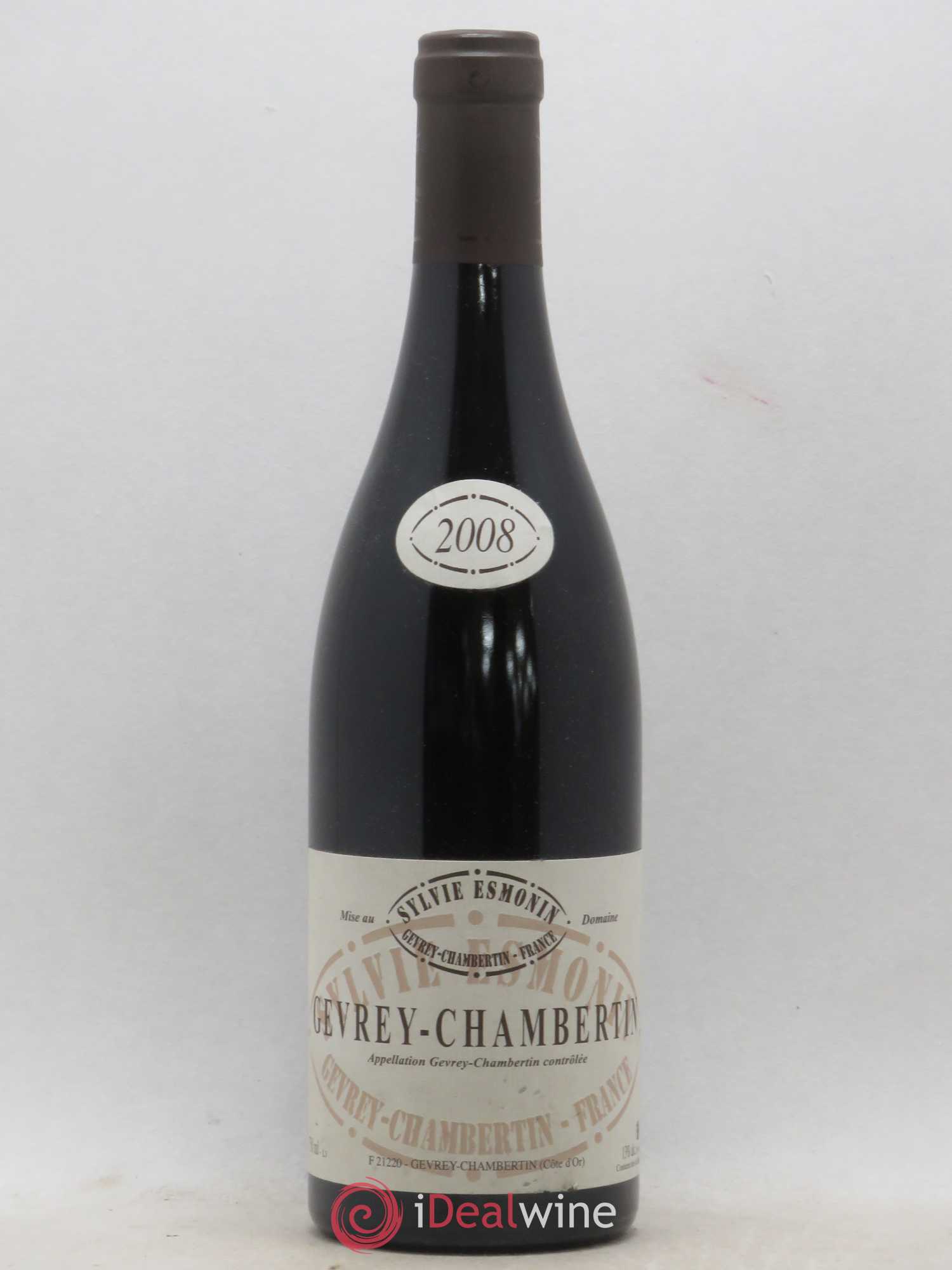 Gevrey-Chambertin Sylvie Esmonin (sans prix de réserve) 2008 - Lot de 1 bouteille - 0