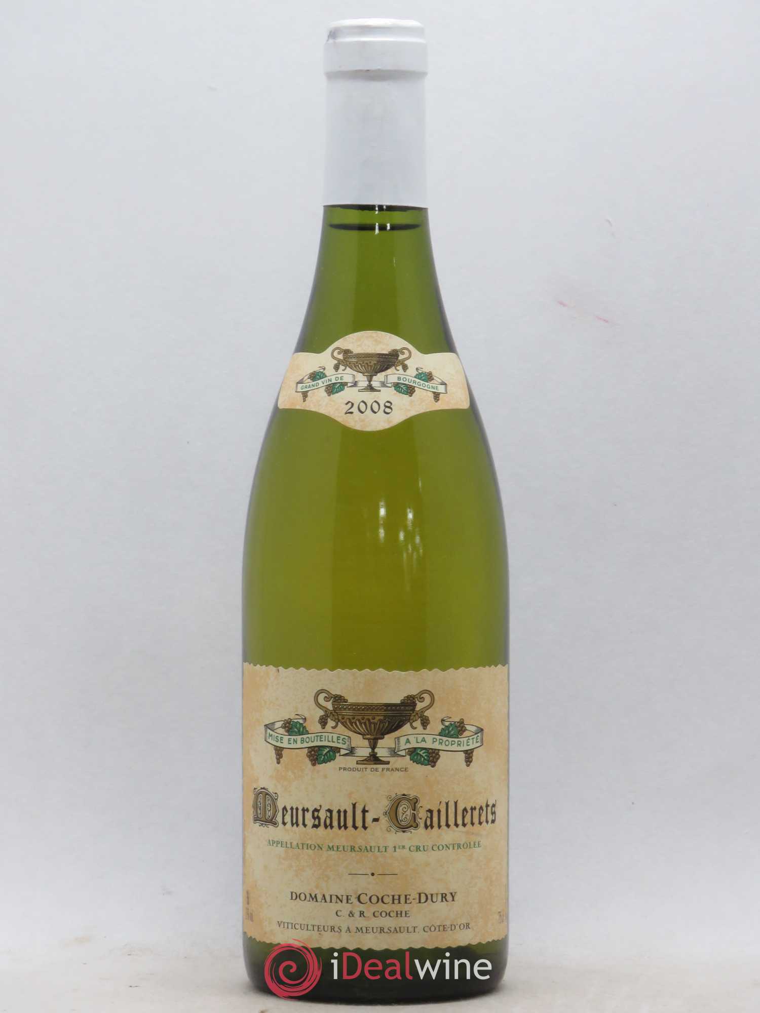 Meursault 1er Cru Caillerets Coche Dury (Domaine) 2008 - Lot de 1 bouteille - 0
