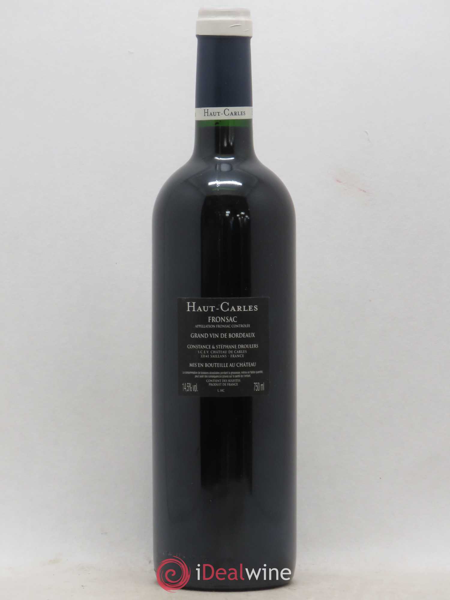 Haut Carles (sans prix de réserve) 2009 - Lot de 1 bouteille - 1