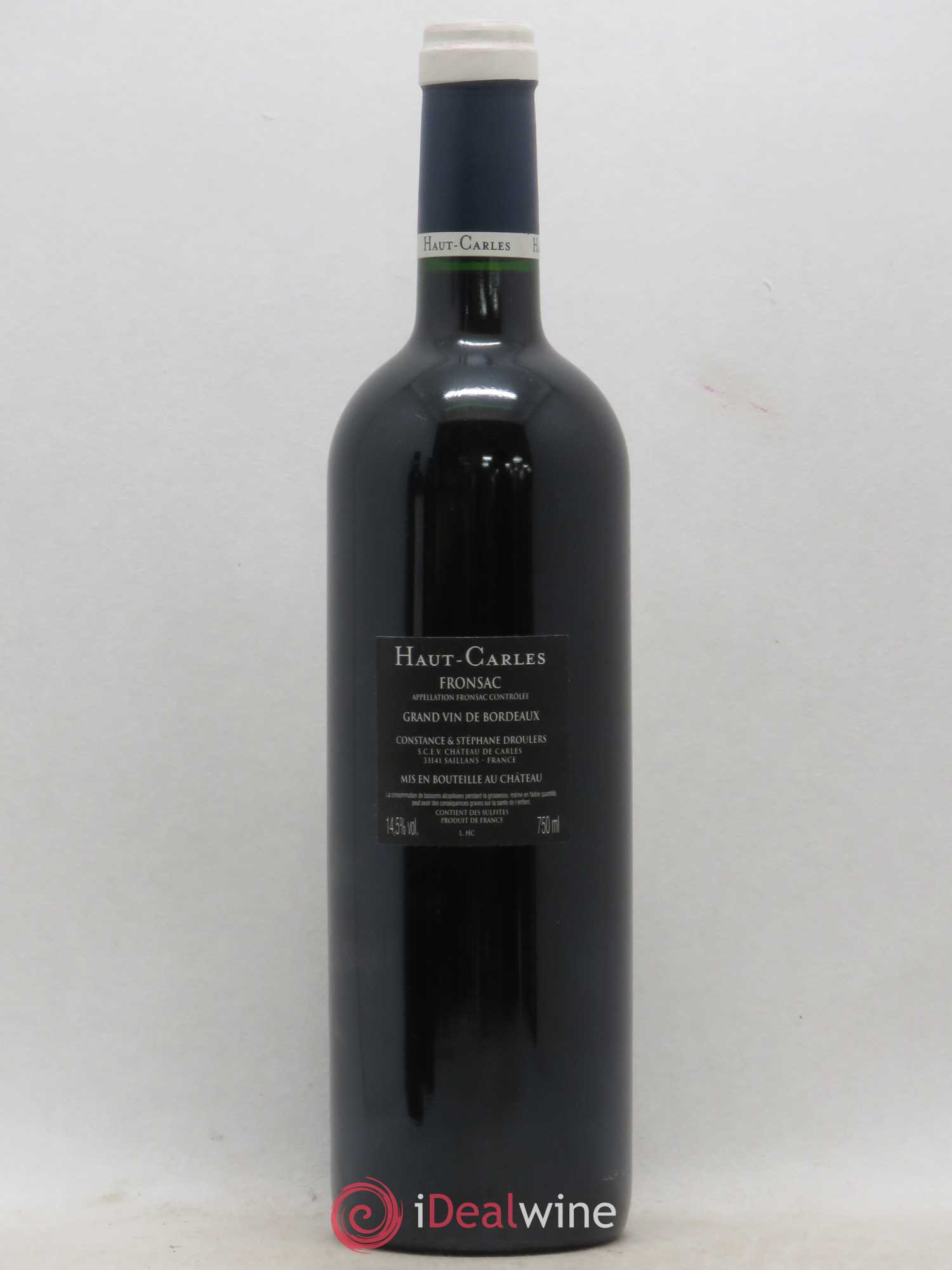 Haut Carles (sans prix de réserve) 2009 - Lot de 1 bouteille - 1