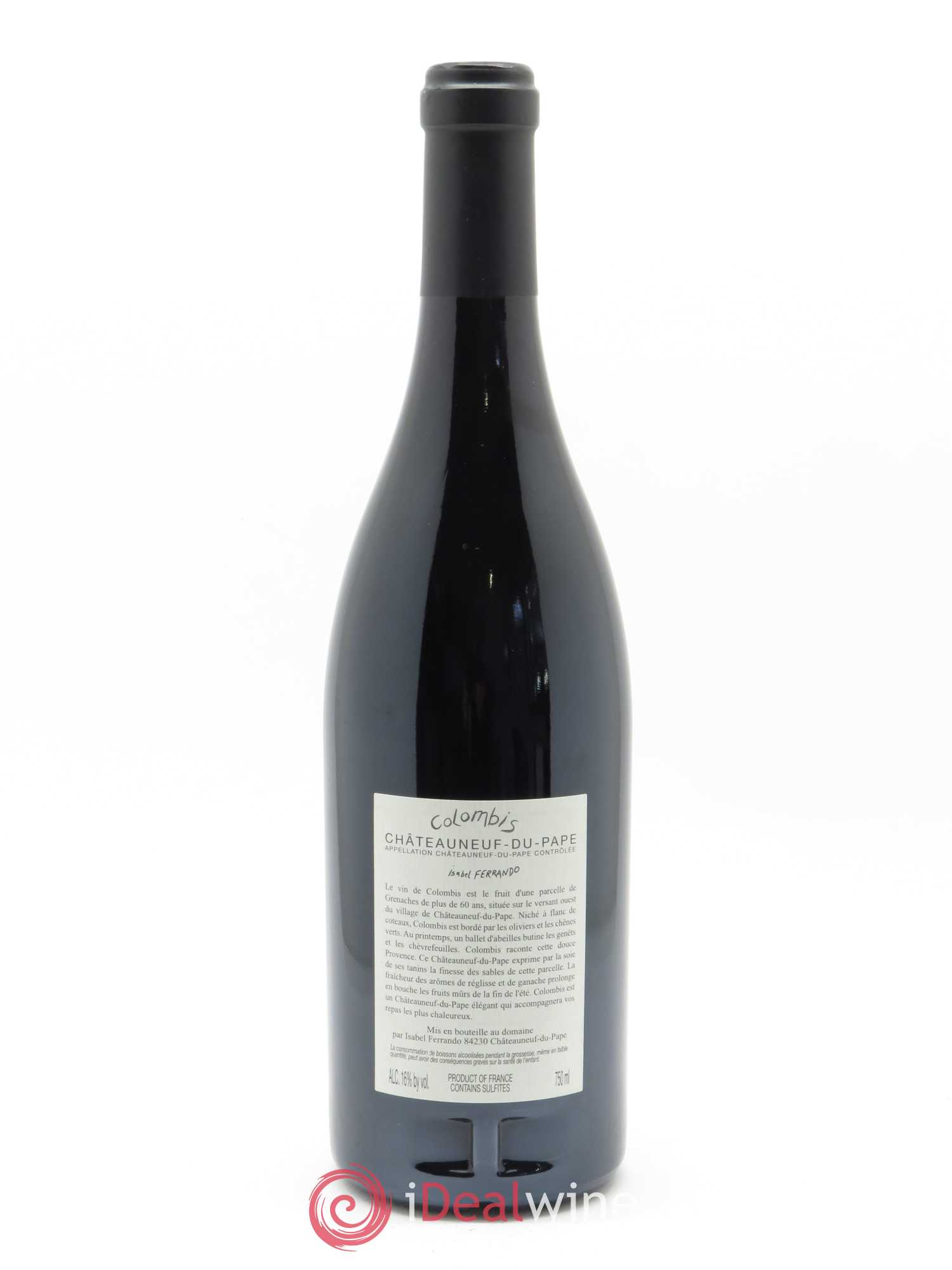 Châteauneuf-du-Pape Colombis Domaine Saint-Préfert  (senza prezzo di riserva) 2010 - Lotto di 1 bottiglia - 1