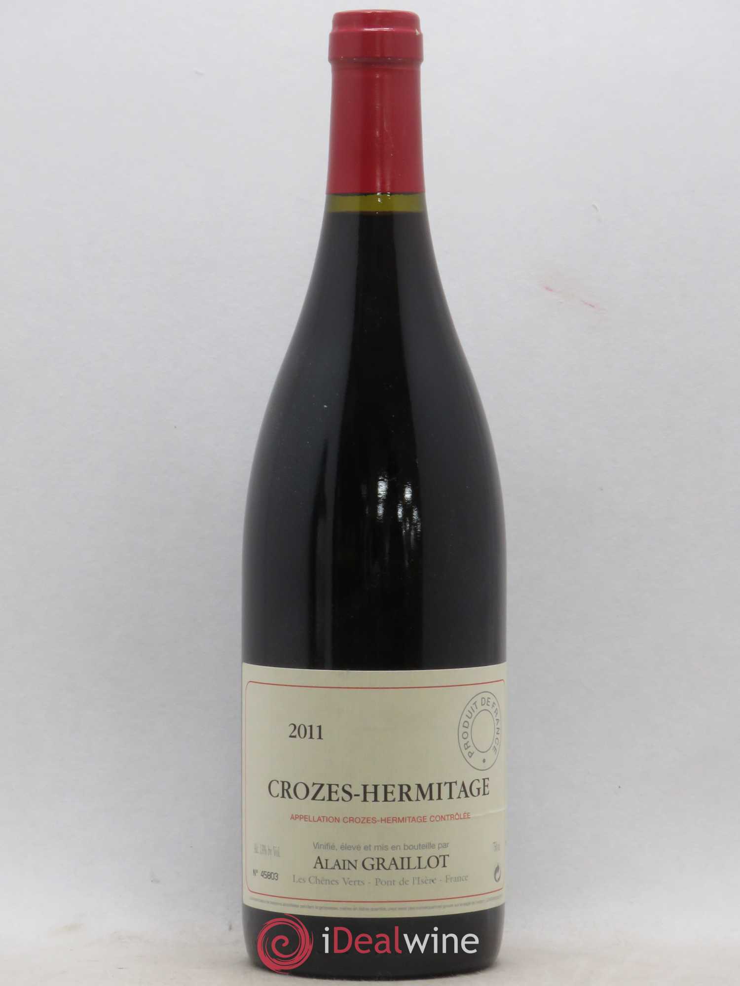 Crozes-Hermitage Domaine Graillot (sans prix de réserve) 2011 - Lot de 1 bouteille - 0