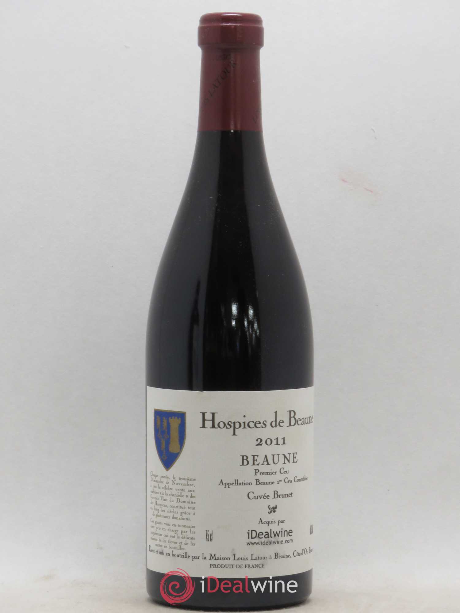 Beaune 1er Cru Cuvée Brunet Hospice de Beaune (sans prix de réserve) 2011 - Posten von 1 Flasche - 0