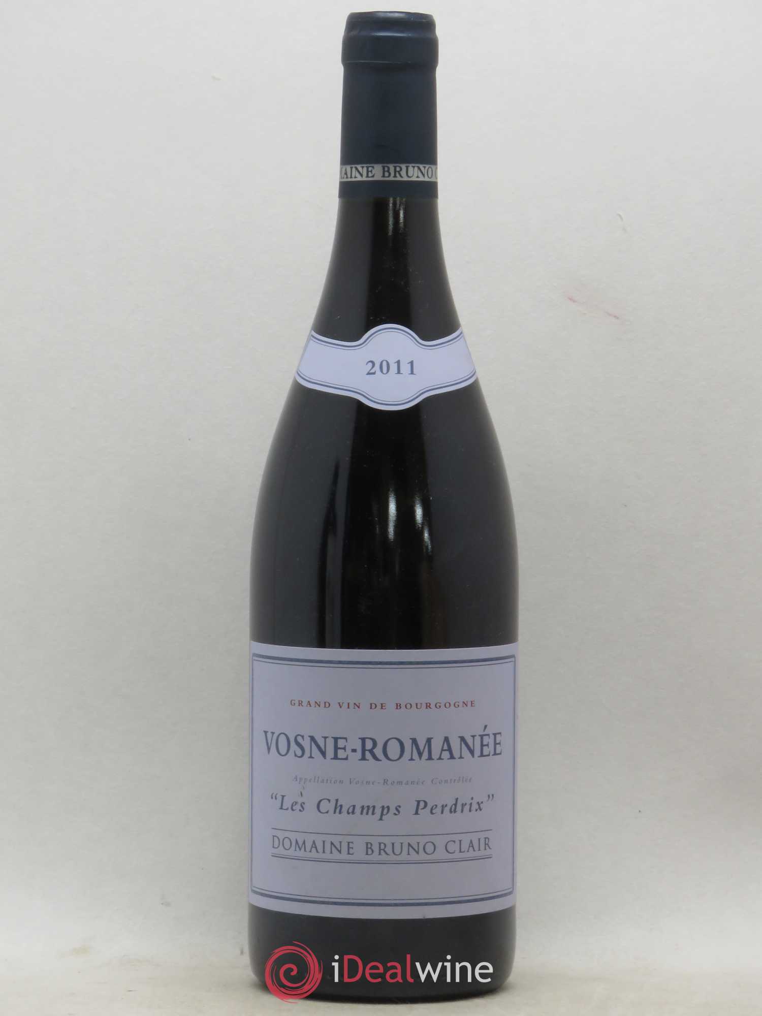 Vosne-Romanée Bruno Clair Les Champs Perdrix (sans prix de réserve) 2011 - Posten von 1 Flasche - 0