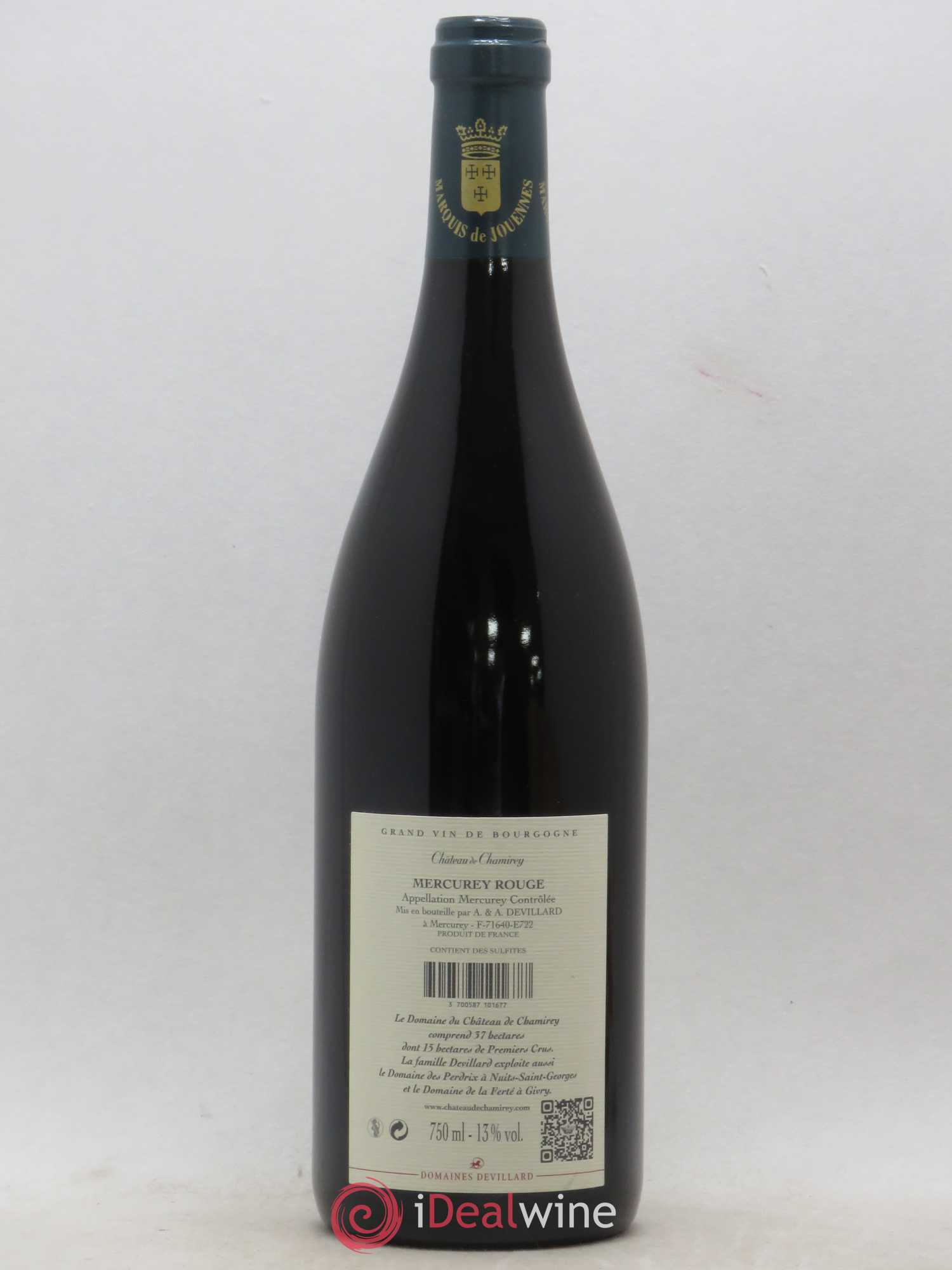 Mercurey Château de Chamirey (sans prix de réserve) 2012 - Lot de 1 bouteille - 1