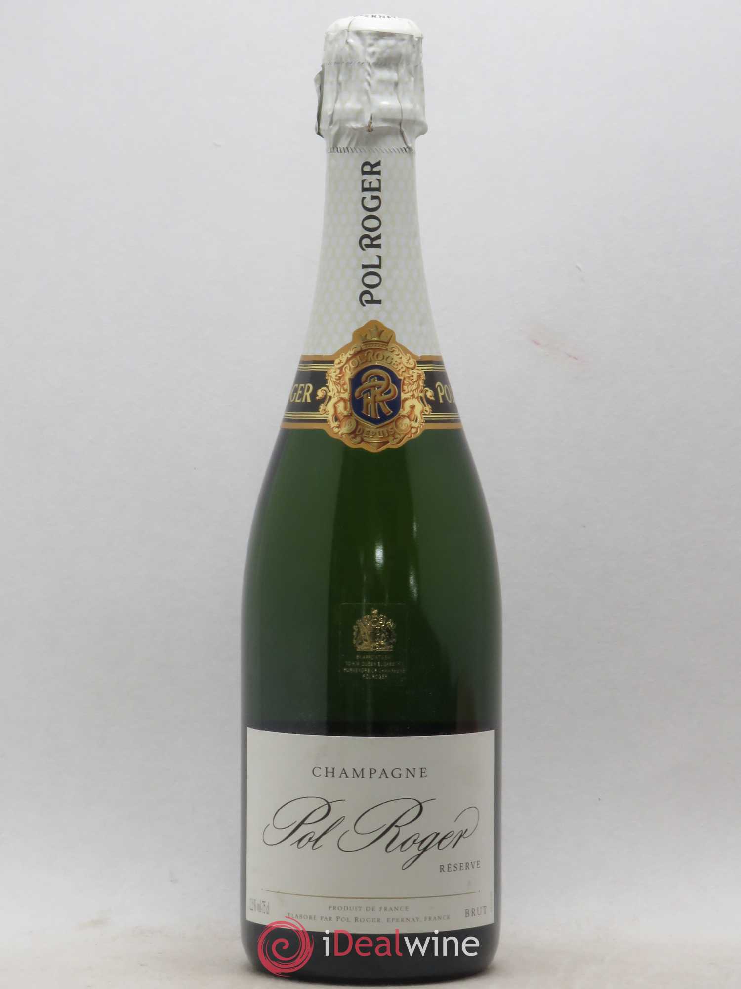 Brut Réserve Pol Roger (senza prezzo di riserva) - Lotto di 1 bottiglia - 0