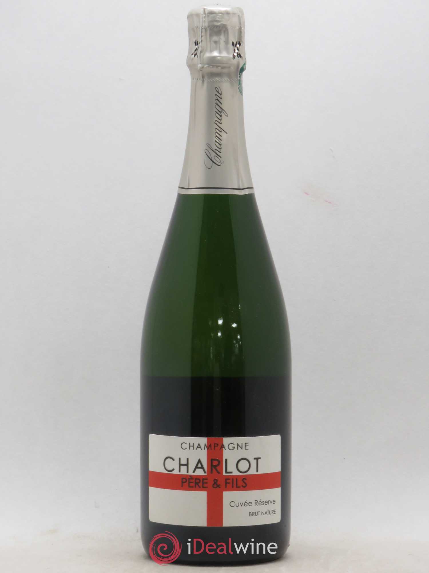Champagne Cuvée Réserve Brut nature Charlot (sans prix de réserve) - Posten von 1 Flasche - 0