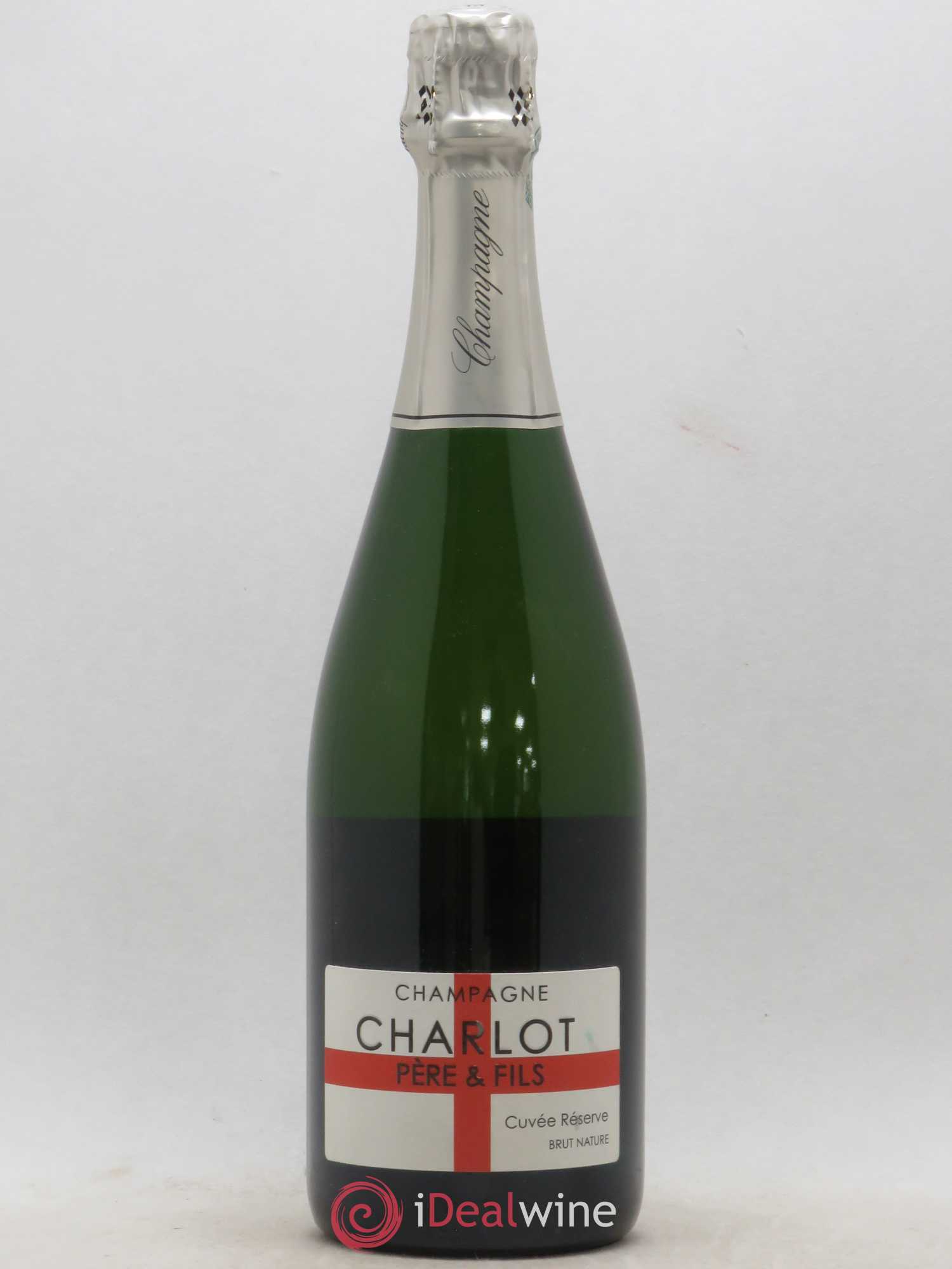 Champagne Cuvée Réserve Brut nature Charlot (sans prix de réserve) - Posten von 1 Flasche - 0