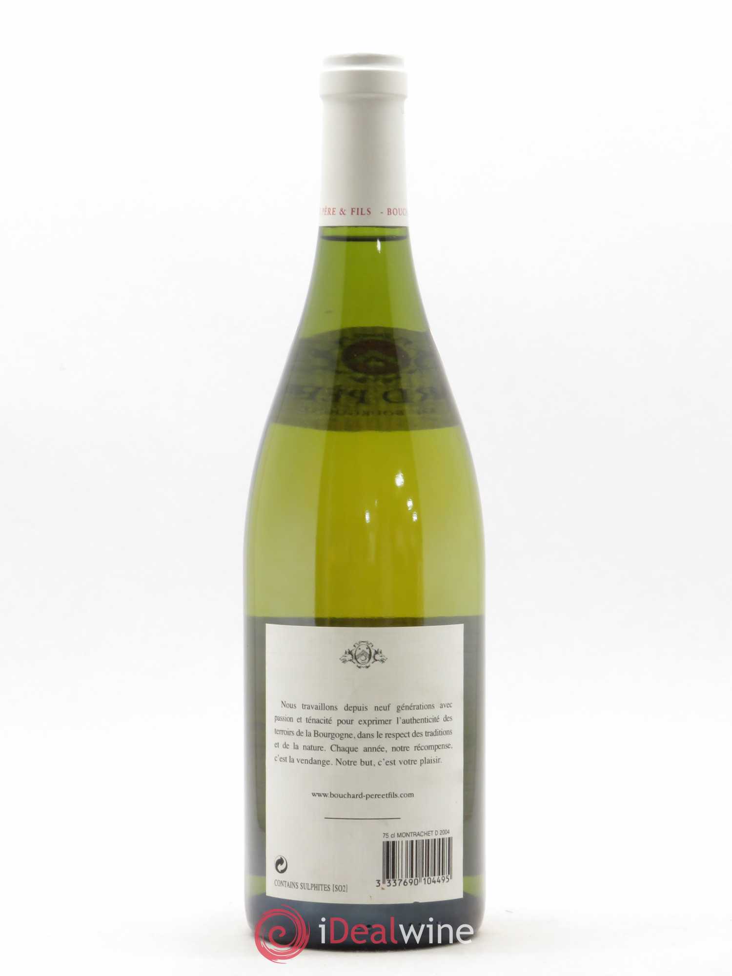 Montrachet Grand Cru Bouchard Père & Fils (sans prix de réserve) 2004 - Lot de 1 bouteille - 1