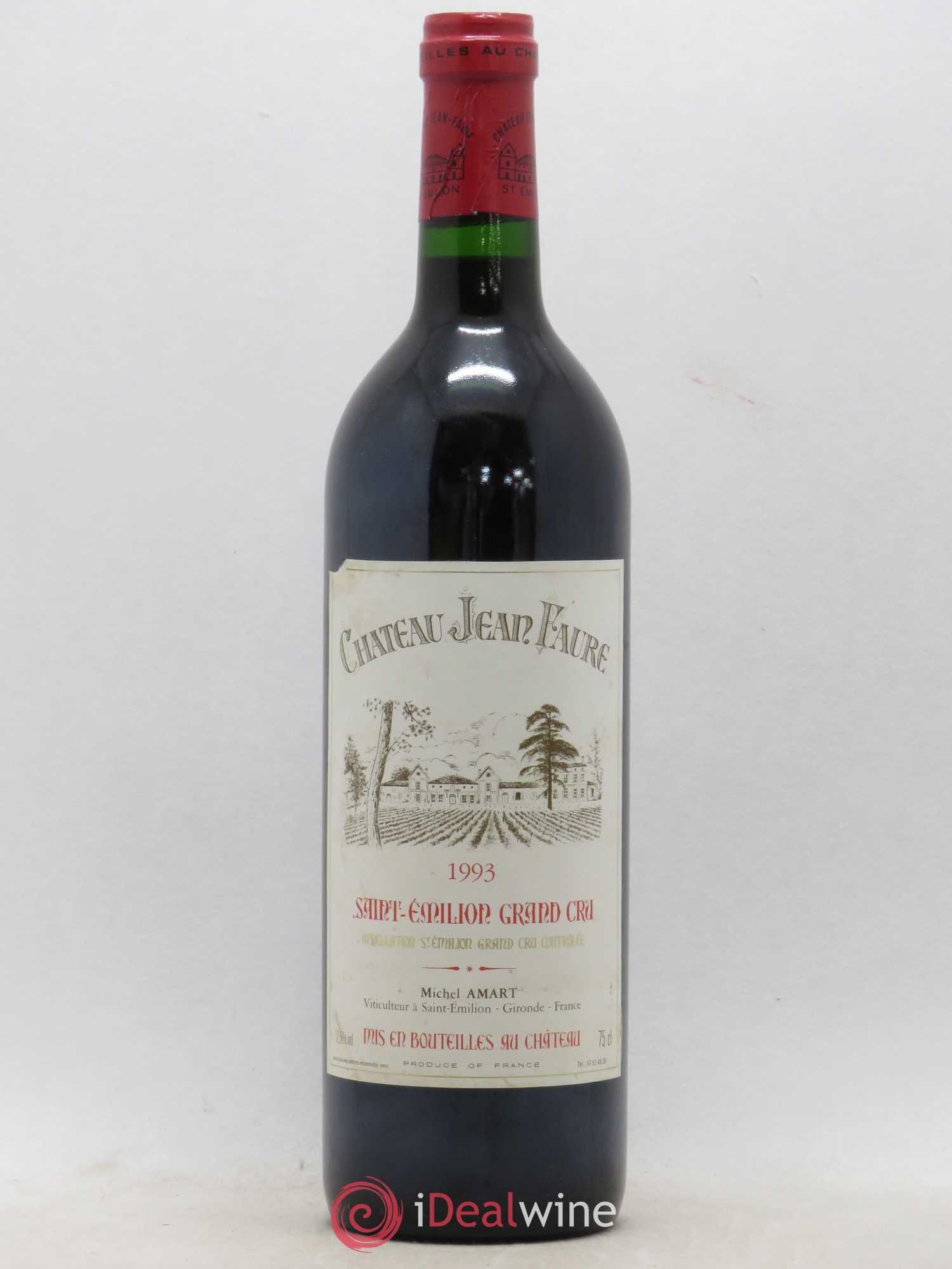 Château Jean Faure Grand Cru Classé (sans prix de réserve) 1993 - Lot de 1 bouteille - 0